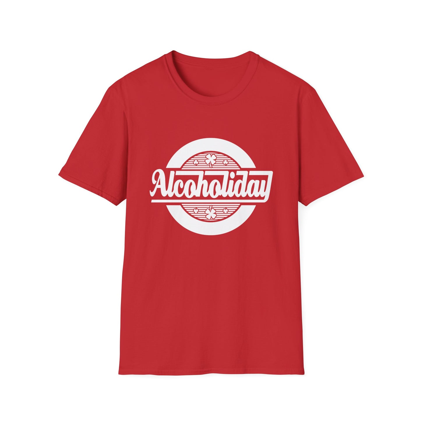 T-Shirt Alcoholiday Design Unisex Softstyle