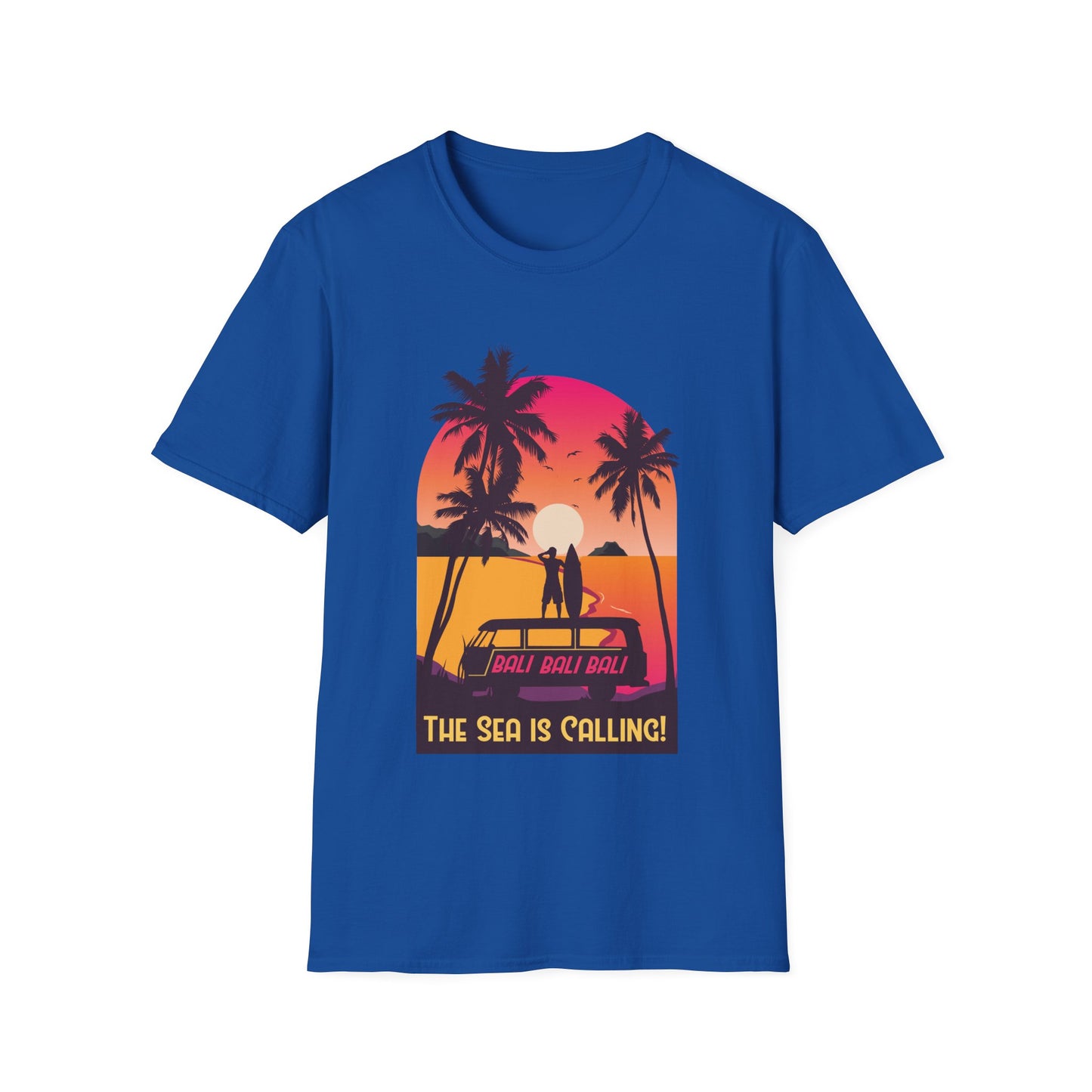 T-Shirt Bali the Sea is Calling Unisex Softstyle
