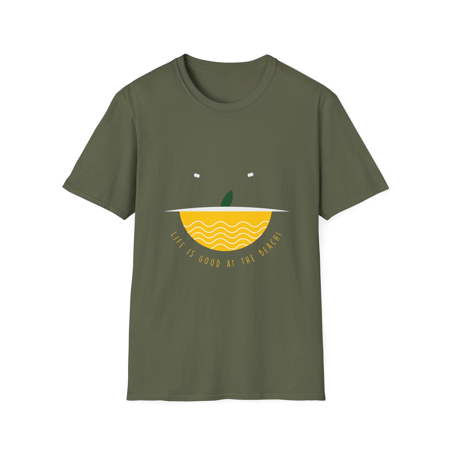 Beach Life Unisex T-Shirt - Life is Good Design