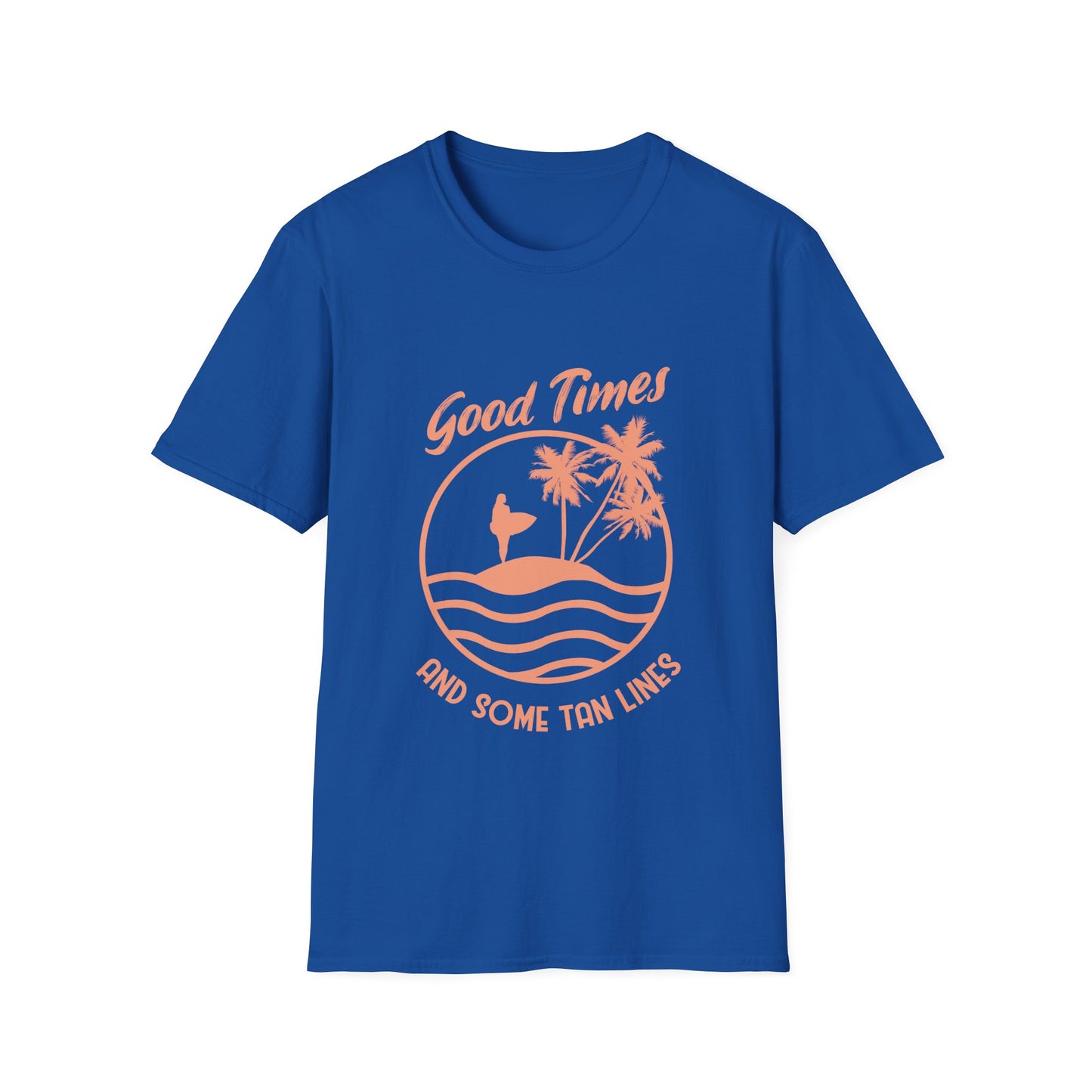 Tan Lines Unisex T-Shirt - Good Times Beach Vibes Shirt