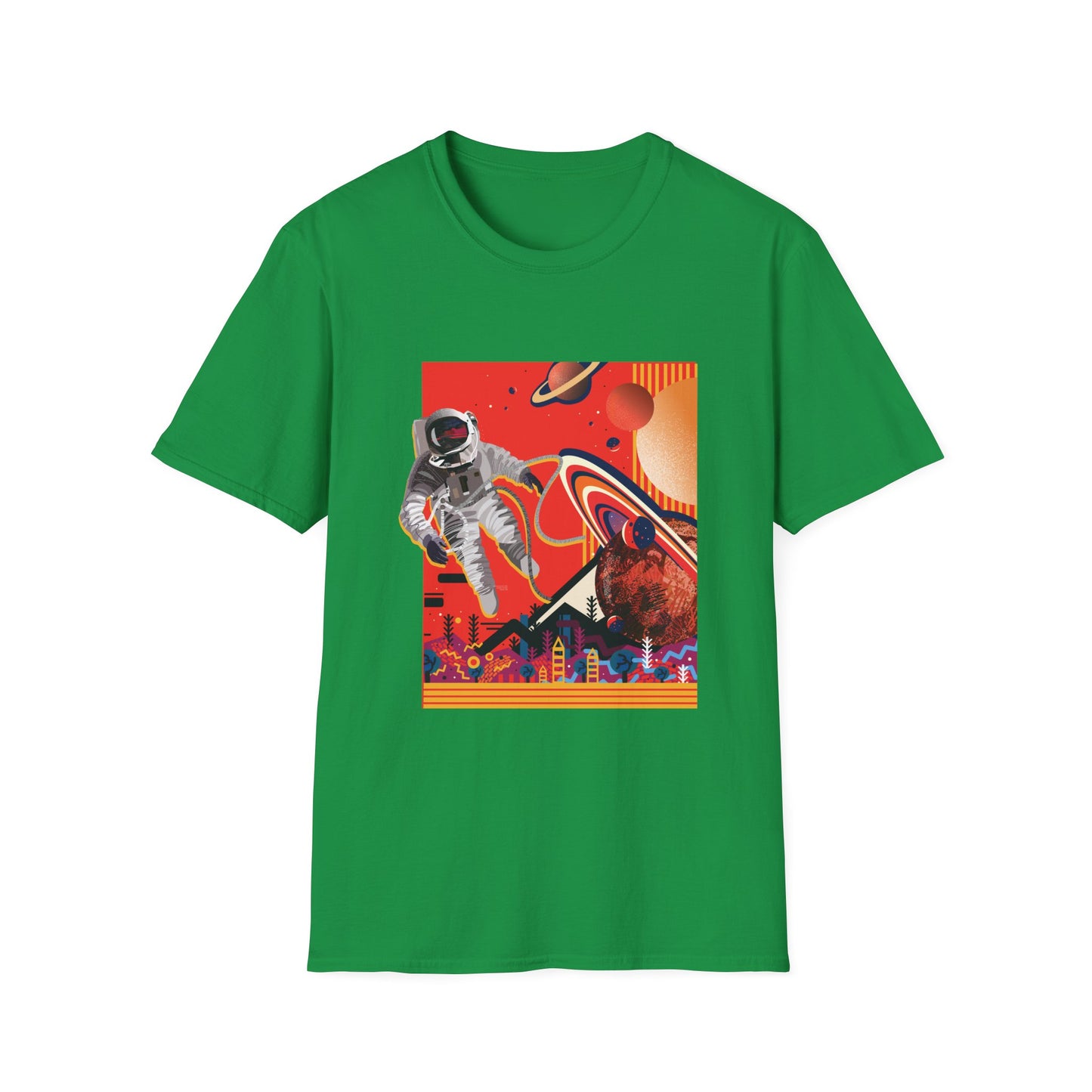 Astronaut T-Shirt - Space Explorer Unisex Softstyle Tee