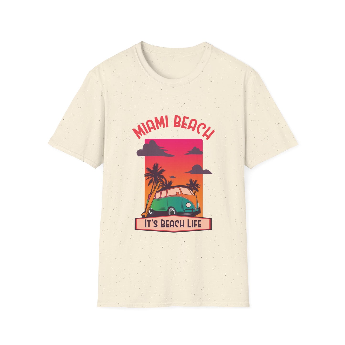 Beach Life T-Shirt - Miami Beach Design