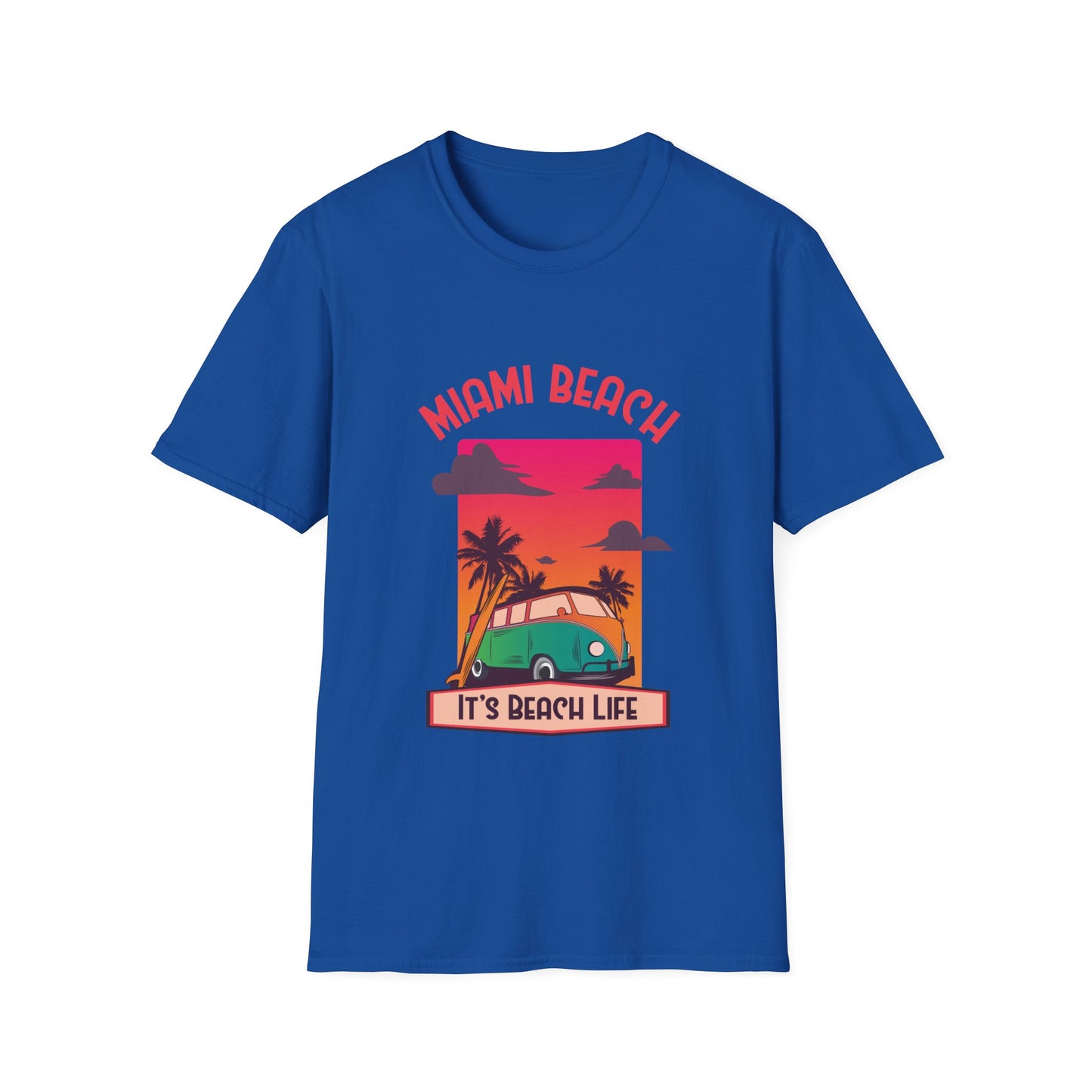 Beach Life T-Shirt - Miami Beach Design