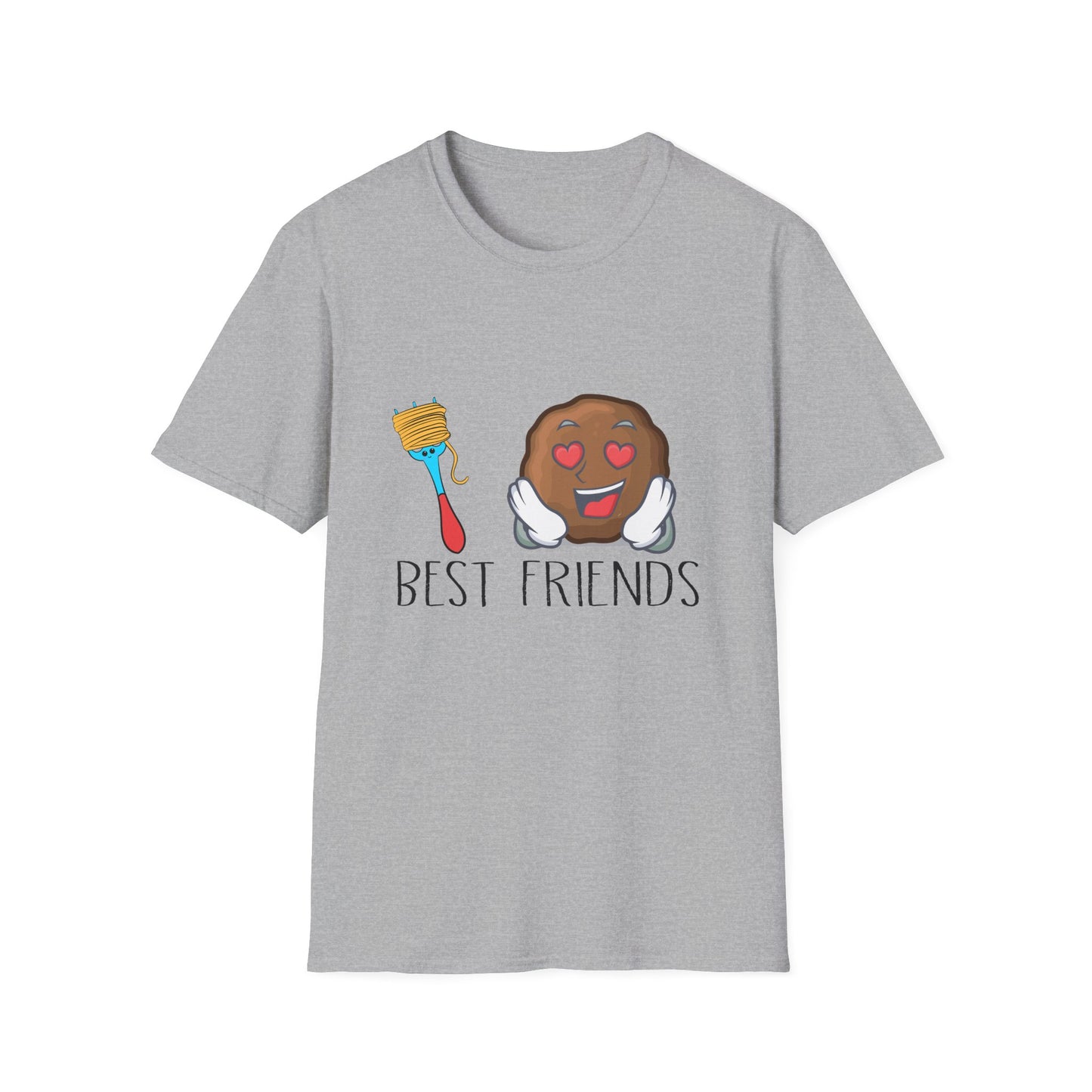 Foodie T-Shirt - Spaghetti & Meatballs Design