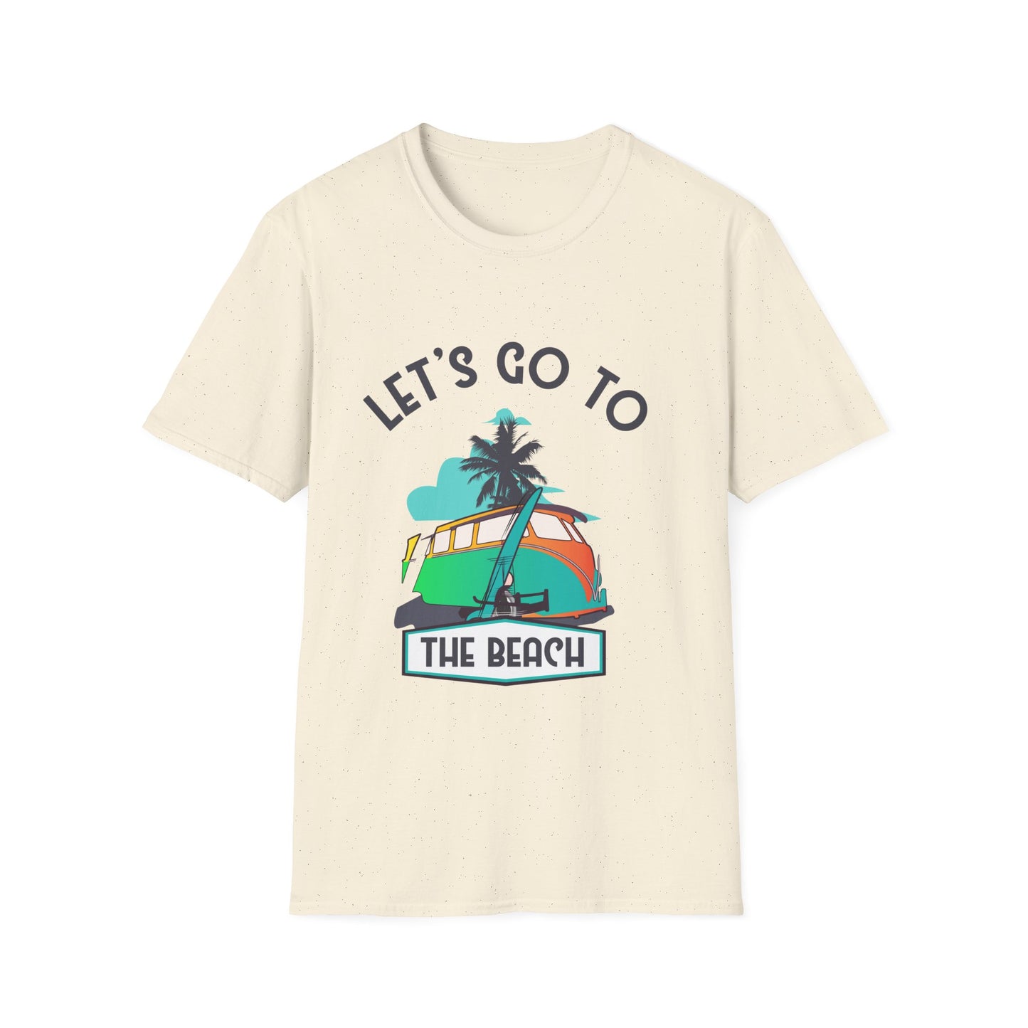 Beach Vibes Unisex T-Shirt - Lets Go To The Beach Design