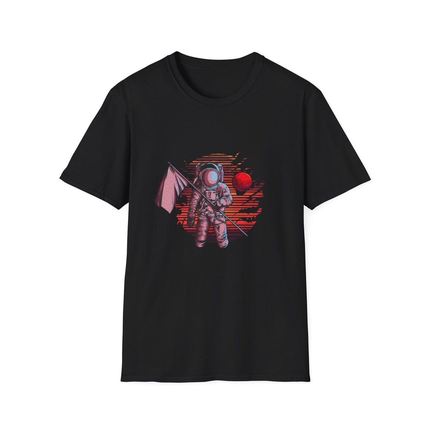 Moon Planting Flags T-Shirt