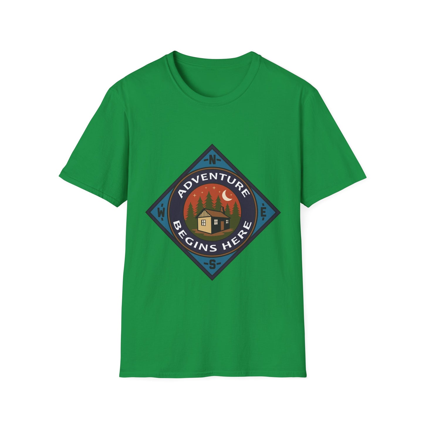 Adventure Begins Here Unisex T-Shirt