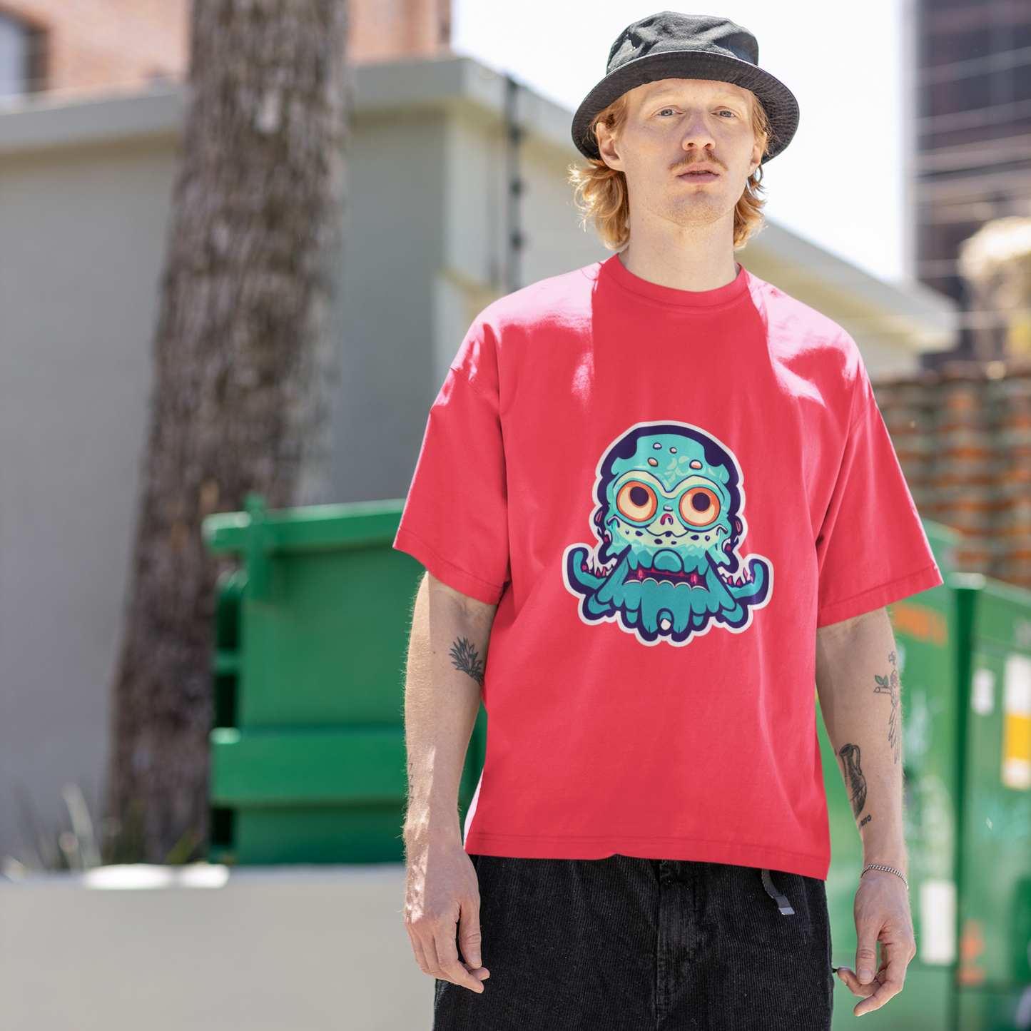 Octopus Tee - Monster Octopus Design