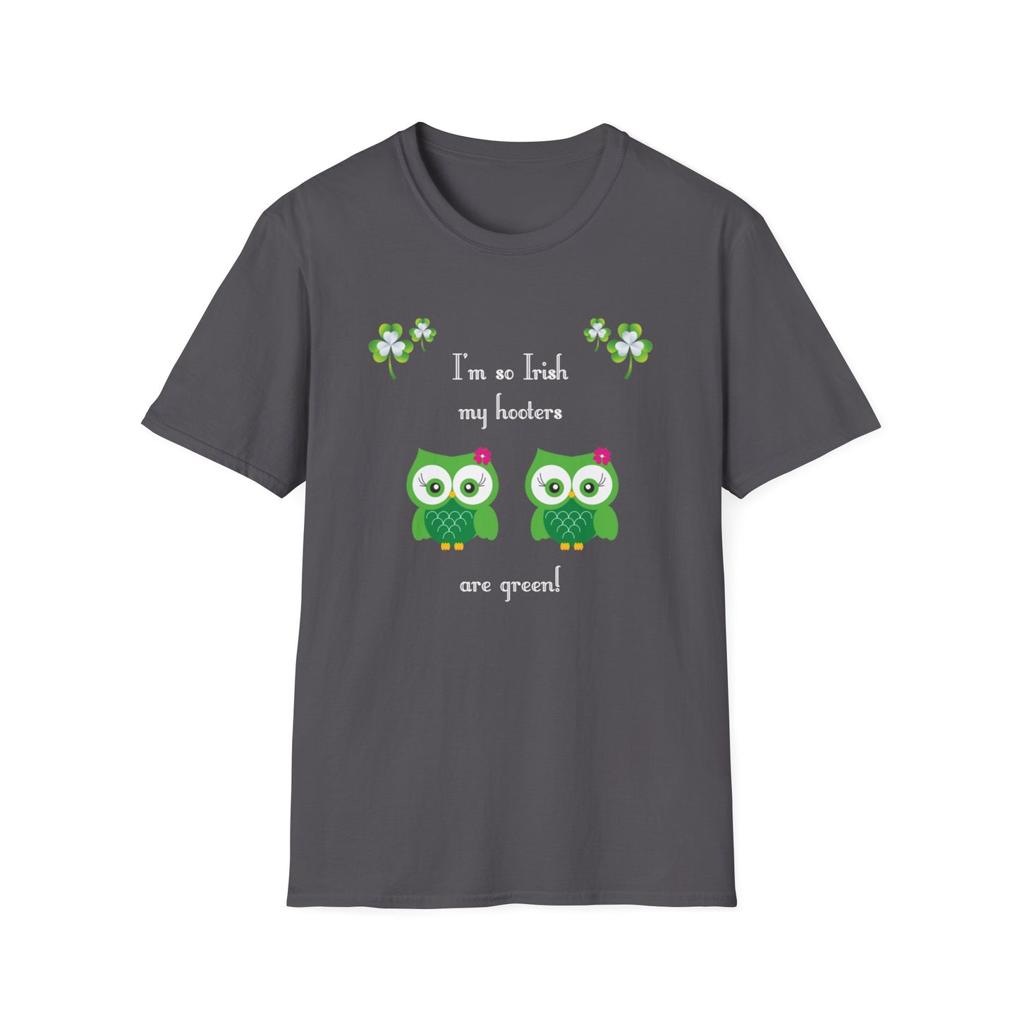 Irish Hooters Unisex T-Shirt - St. Patrick's Day Green Design