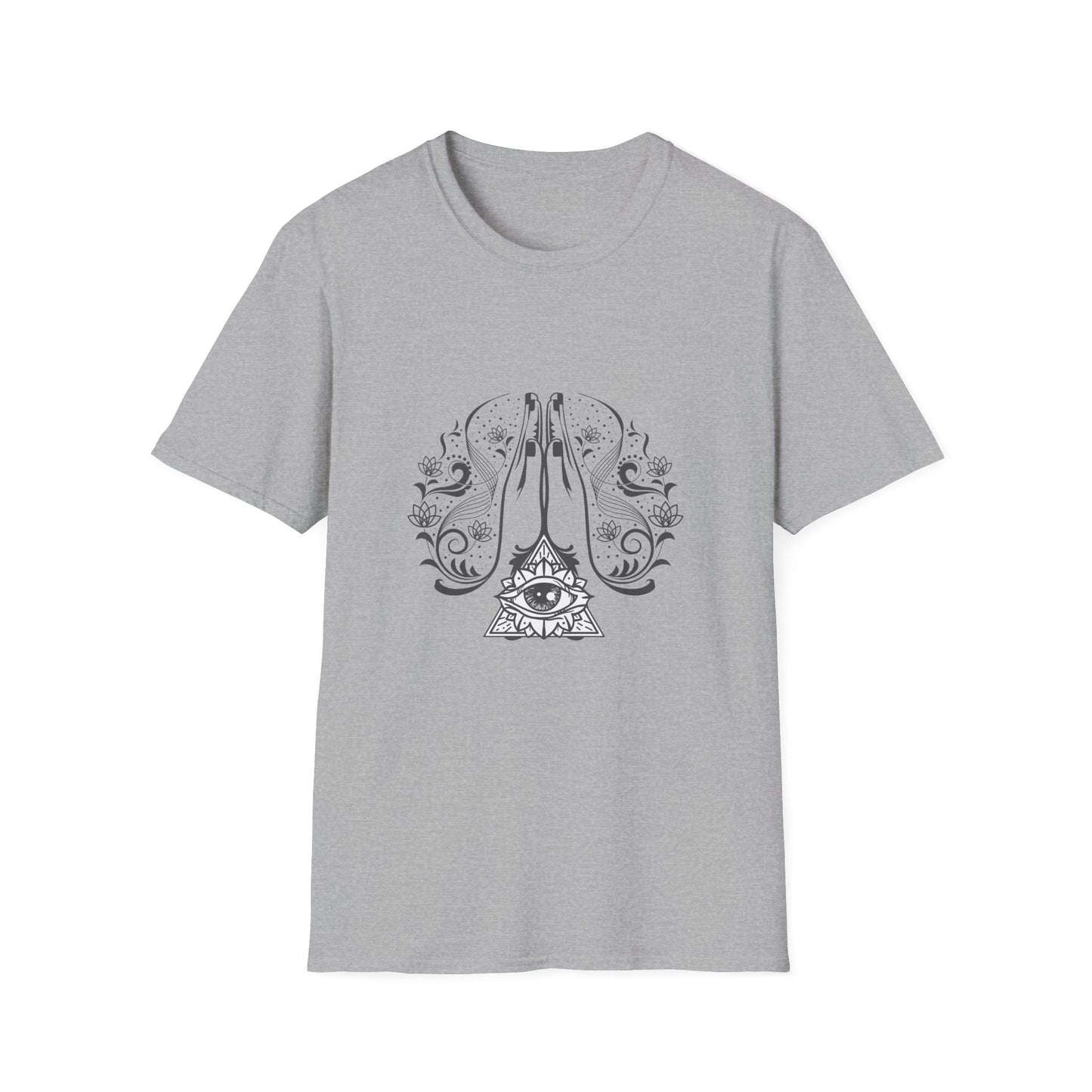 Unisex T-Shirt Prayer Mundra Design