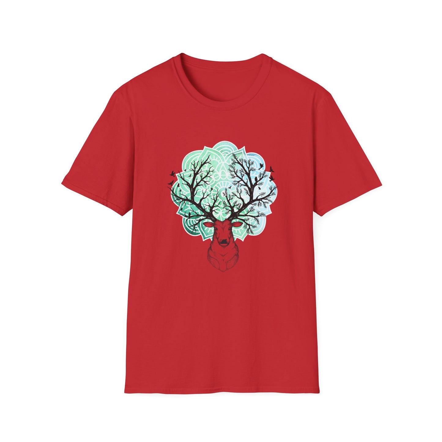 Raindeer T-Shirt - Unisex Softstyle