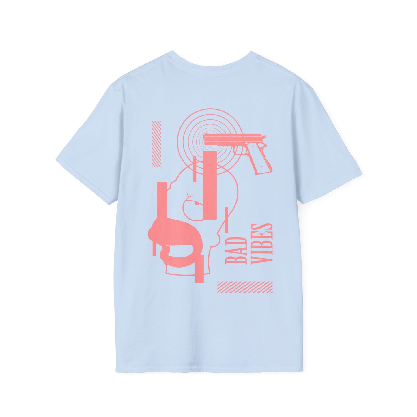 Unisex T-Shirt Bad Vibes by Ludo Urbano