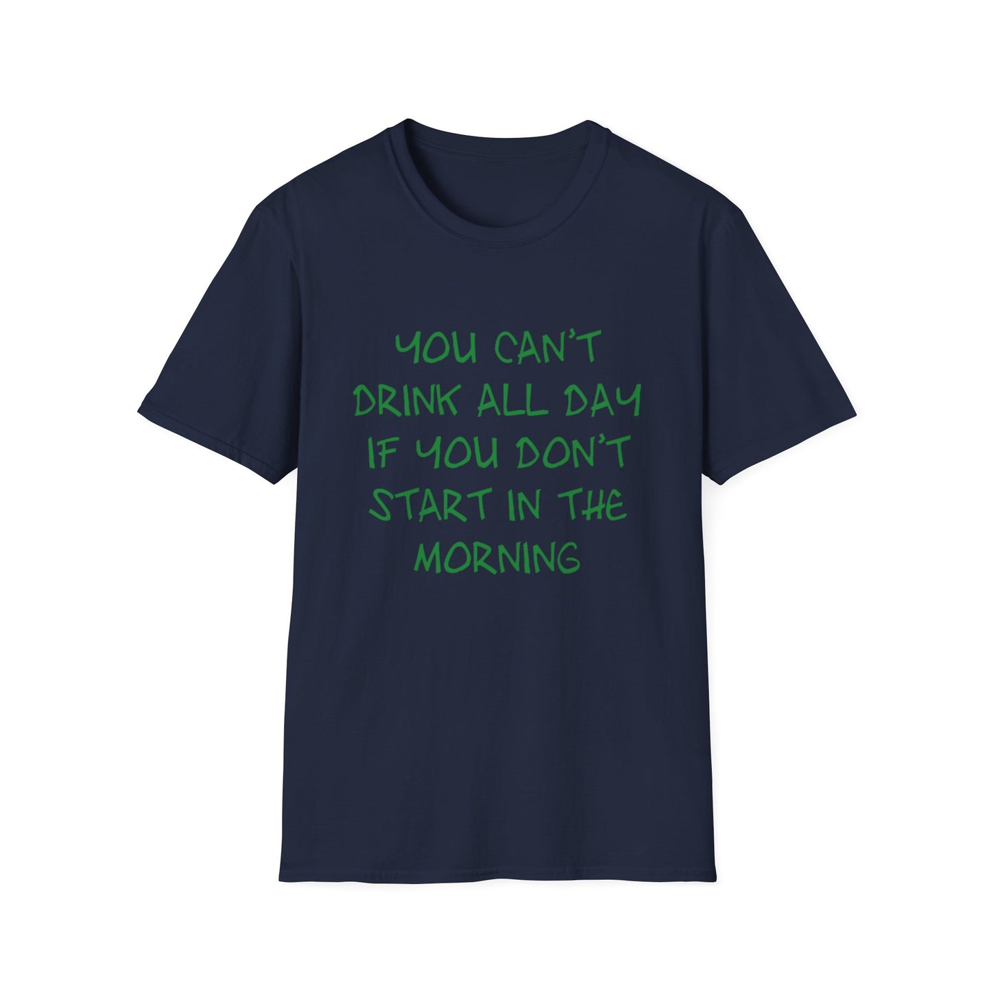 Drink All Day Unisex T-Shirt - Funny Drinking Tee for Party Lovers