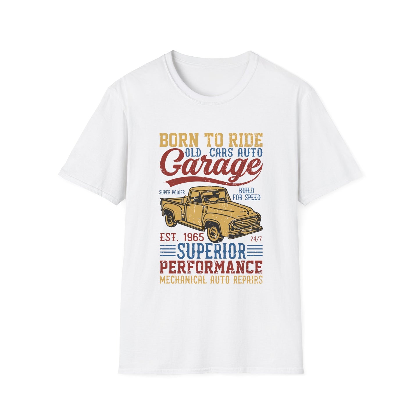 Unisex T-Shirt - Auto Garage Design