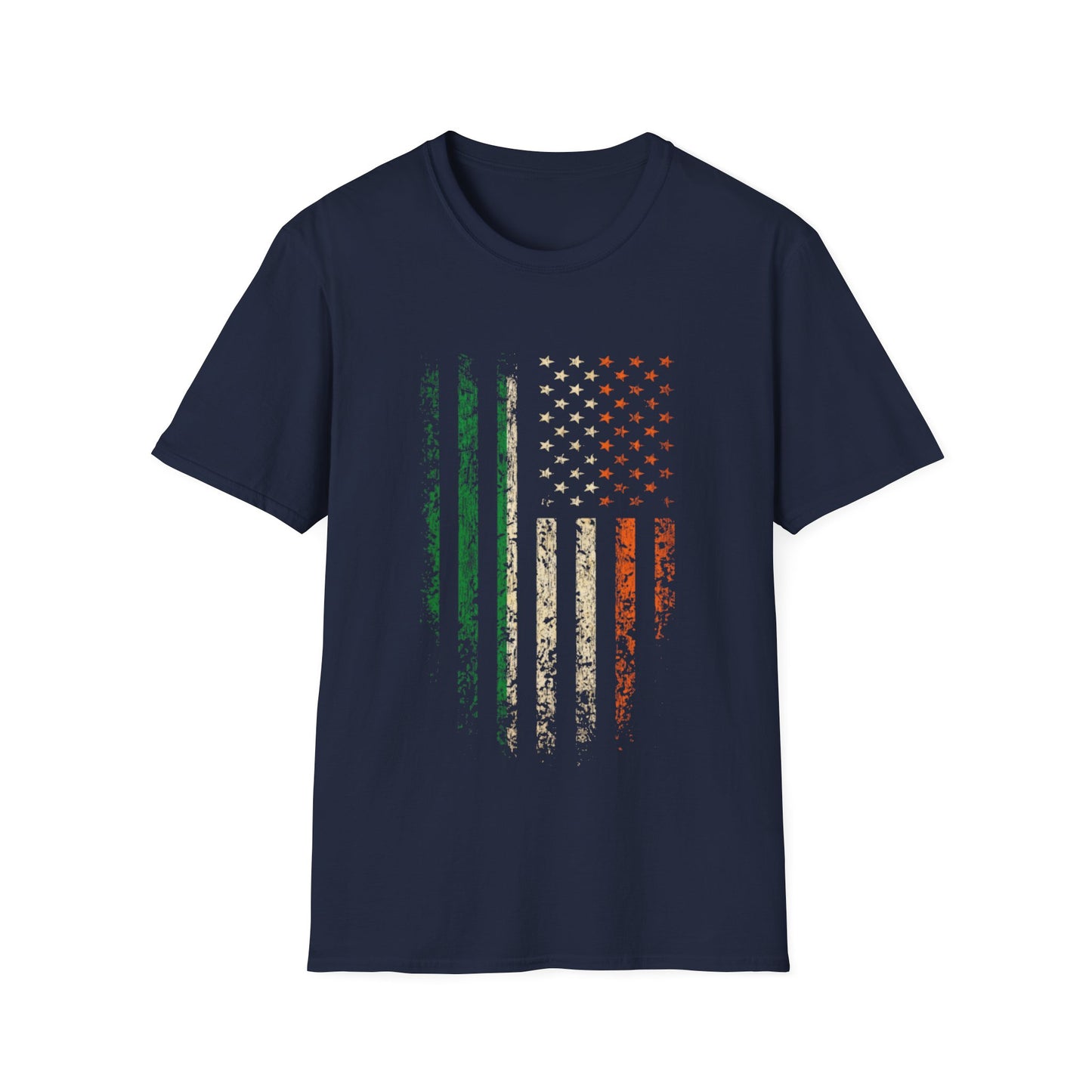 Unisex T-Shirt - American Irish Flag Design