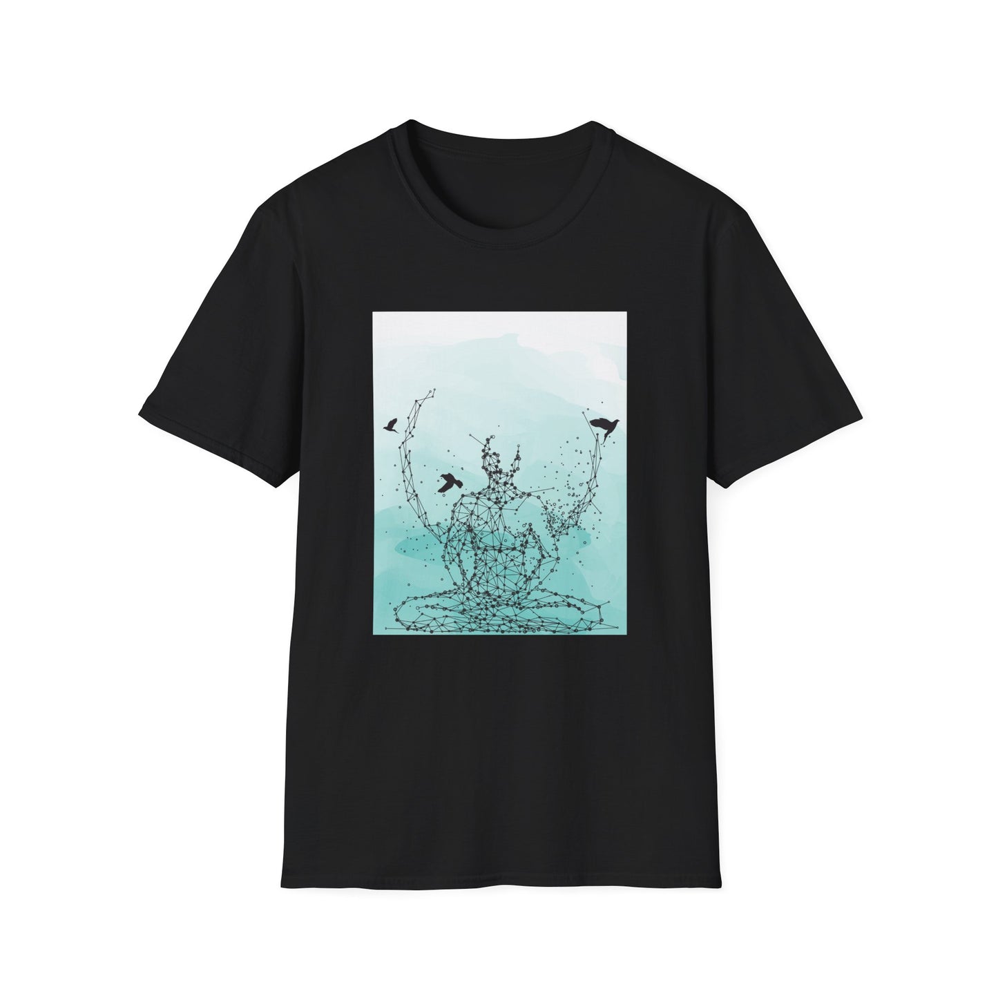 Yoga Pose Unisex T-Shirt - Easy Pose Design