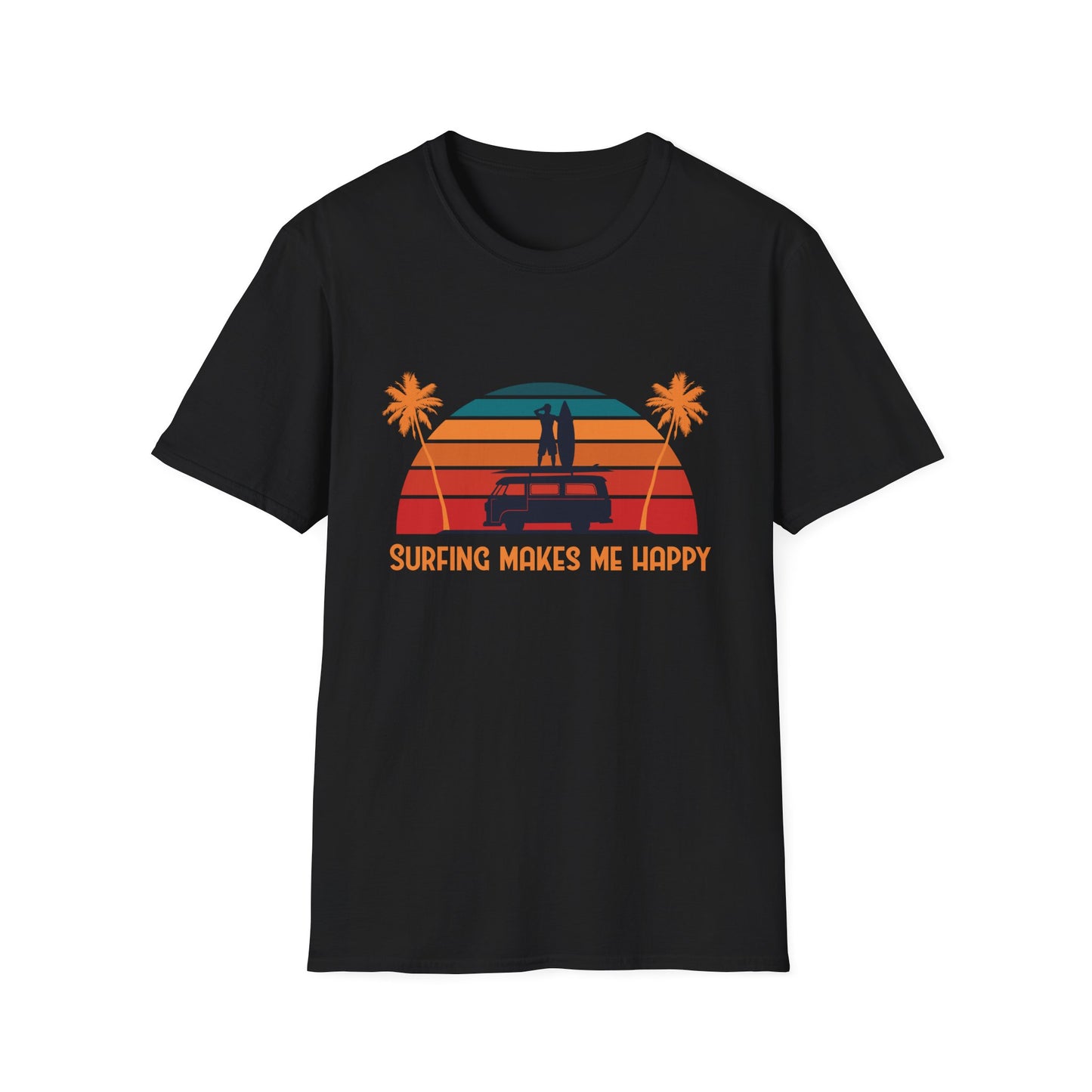Surfing Happiness T-Shirt