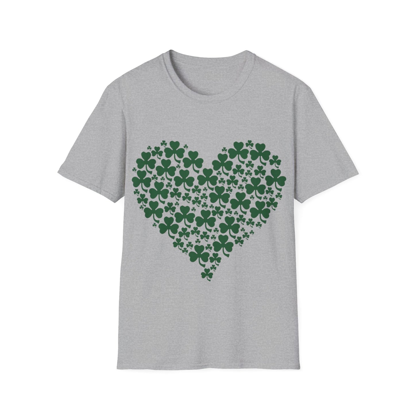 Classic Cute Heart of Shamrocks