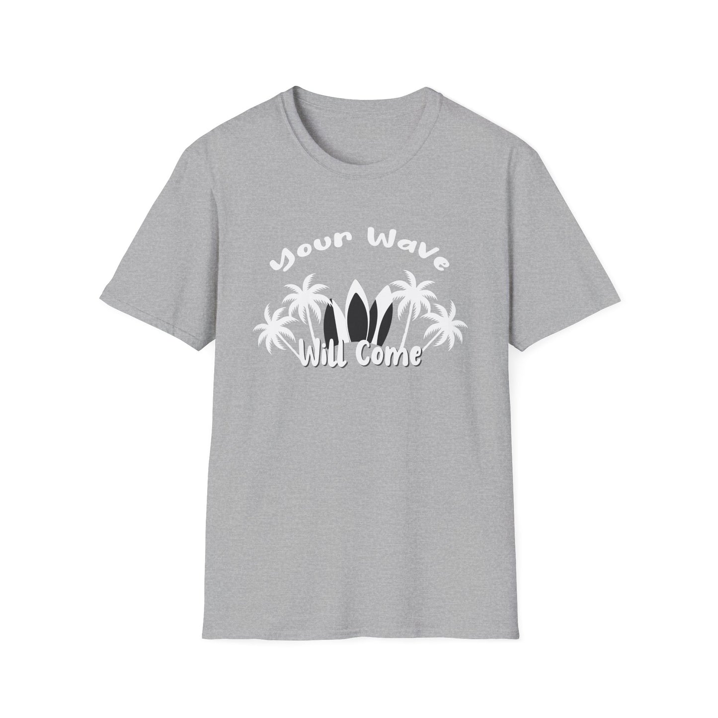 Wave Graphic Tee - Your Wave Will Come