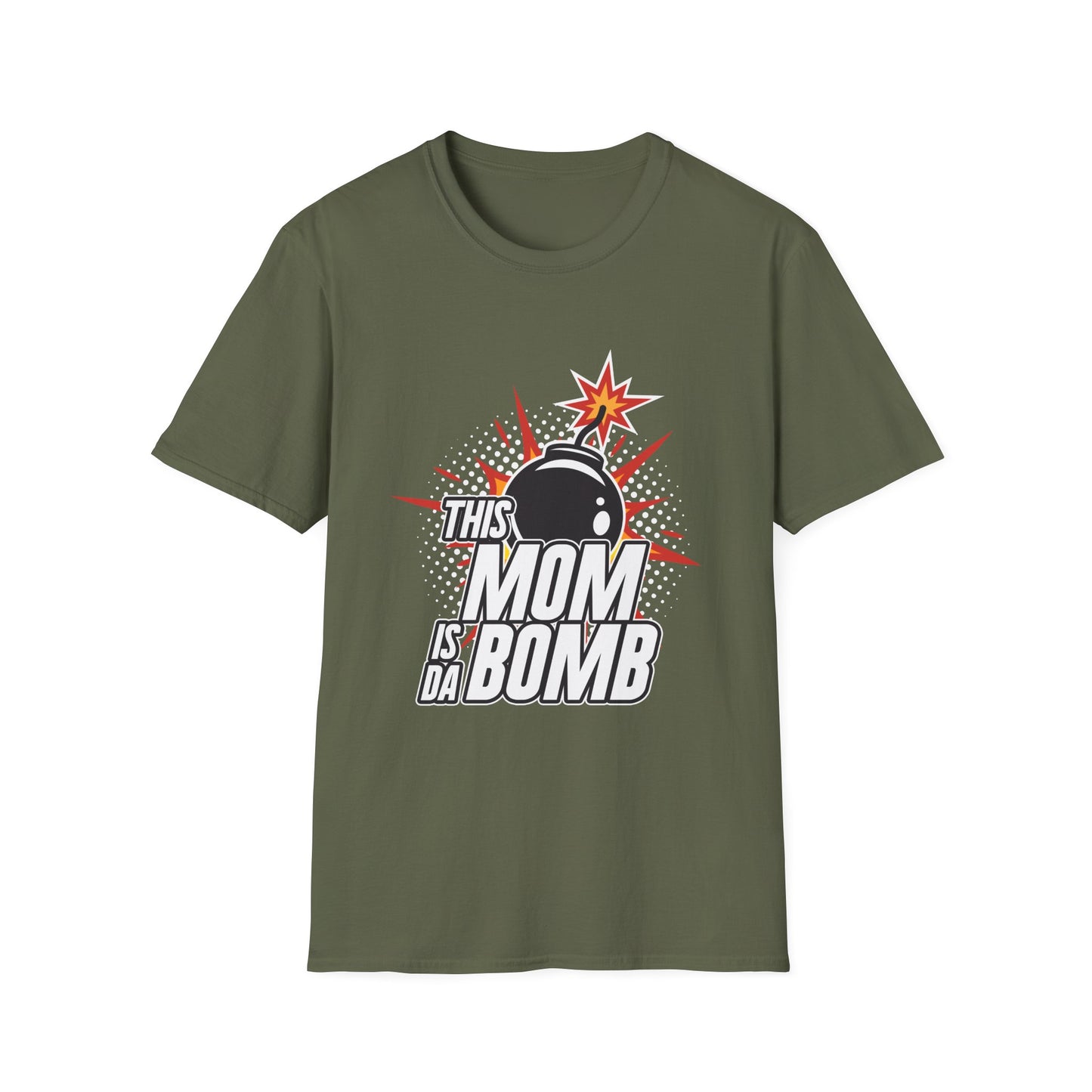 T-Shirt Mom is the Bomb Unisex Softstyle