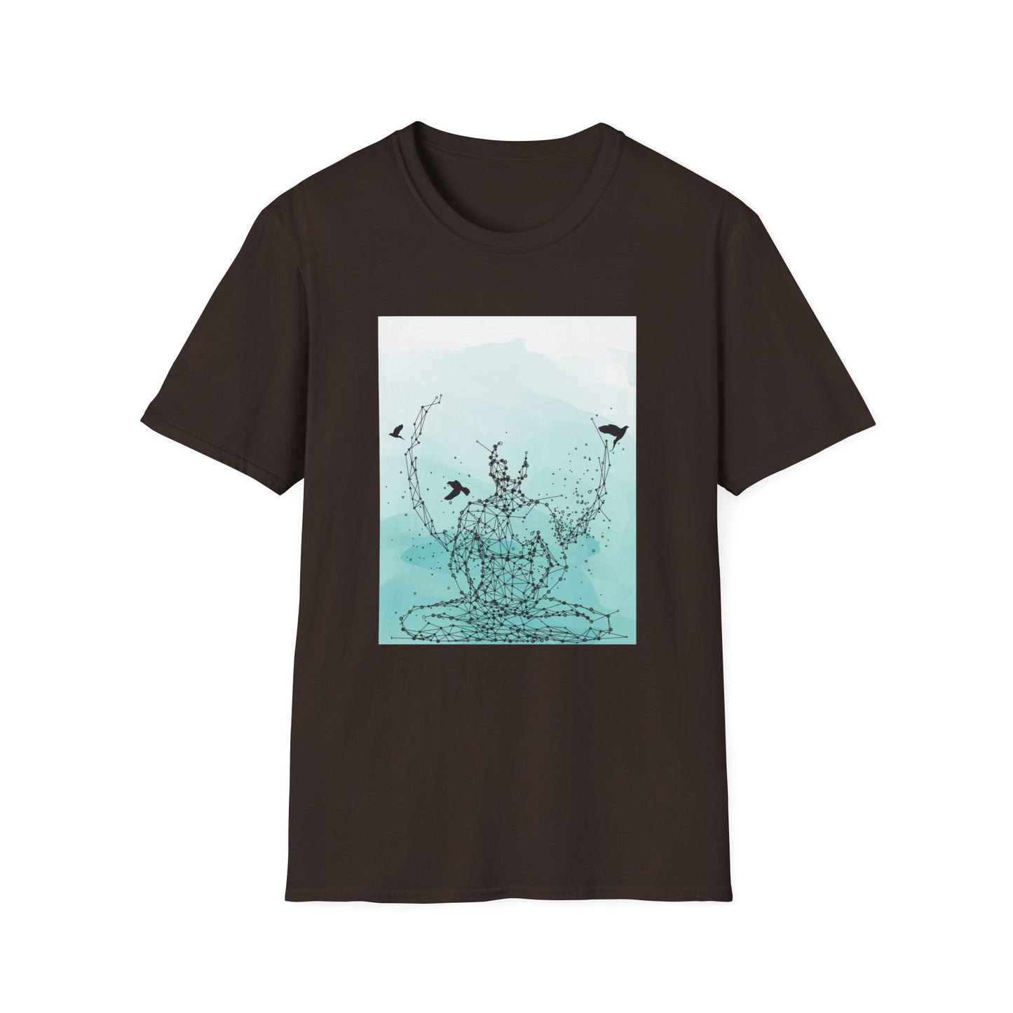 Yoga Pose Unisex T-Shirt - Easy Pose Design