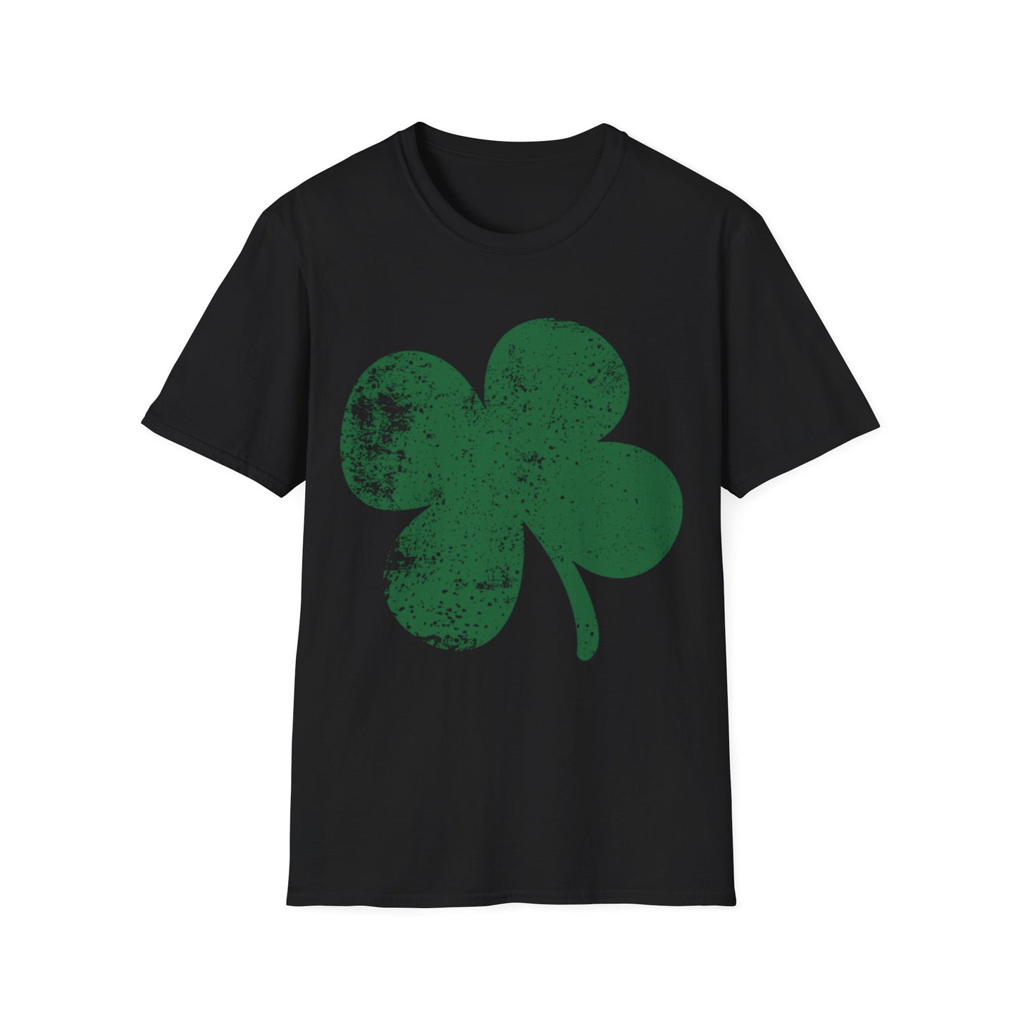 St. Patrick's Day T-Shirt - Lucky Four Leaf Clover Design