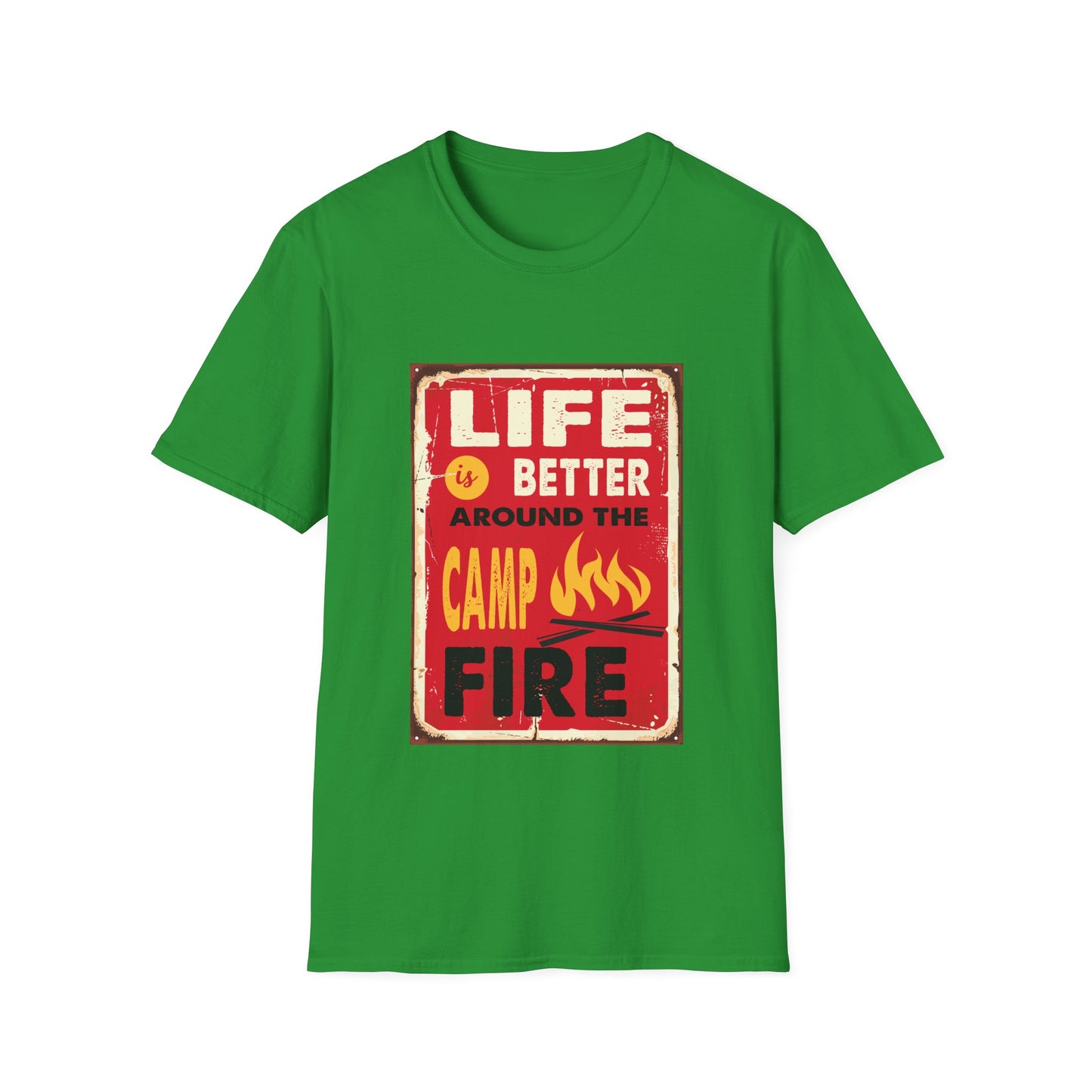 Camp Fire Unisex T-Shirt - Life's Better Design