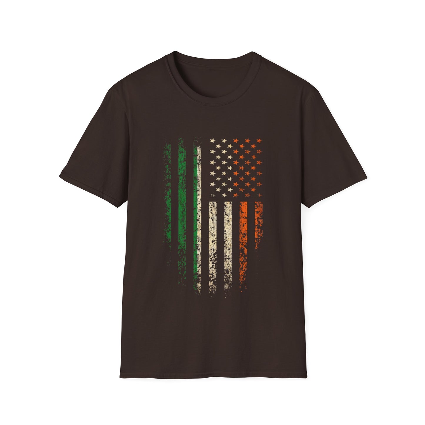 Unisex T-Shirt - American Irish Flag Design