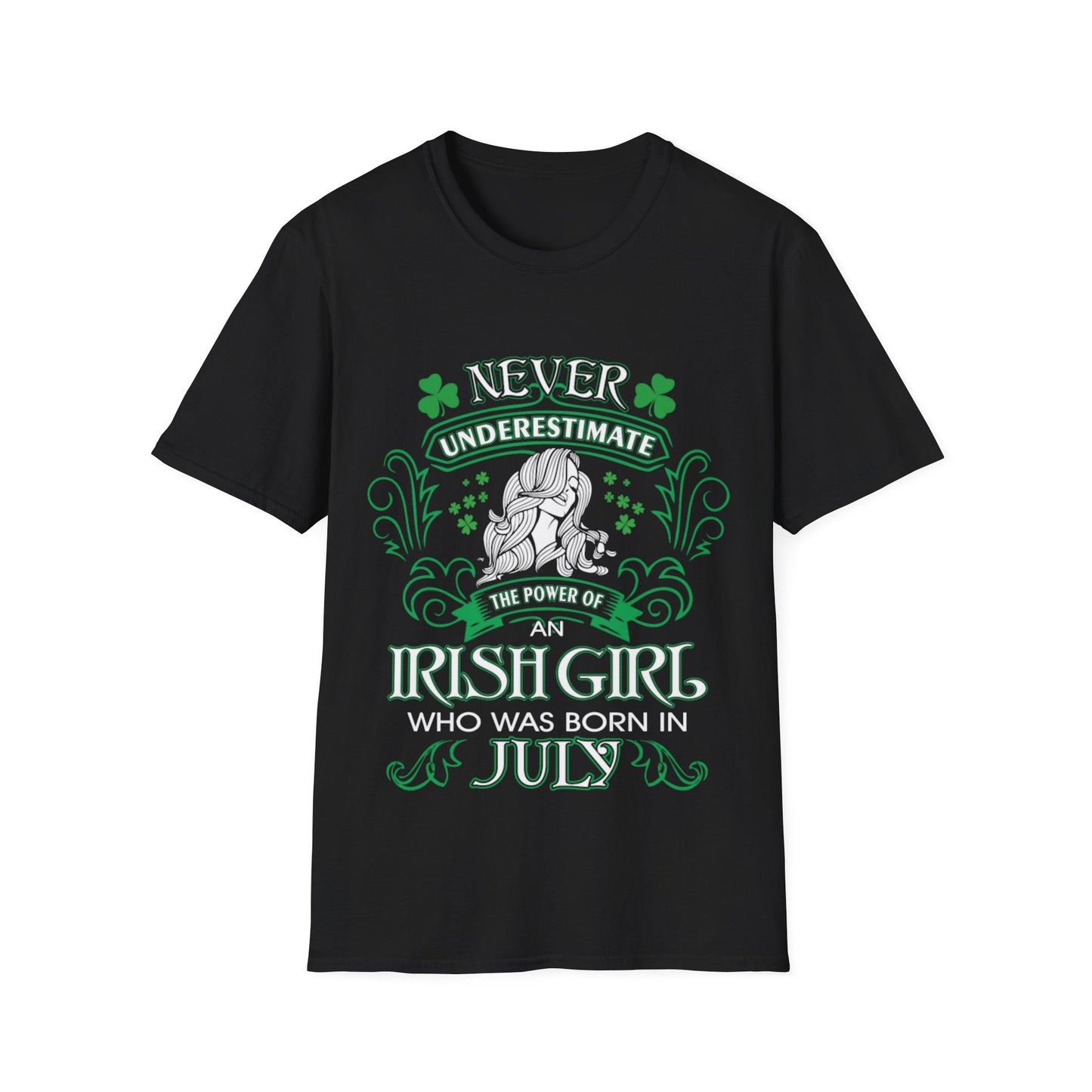 July Birthday Irish Girl - T-Shirt