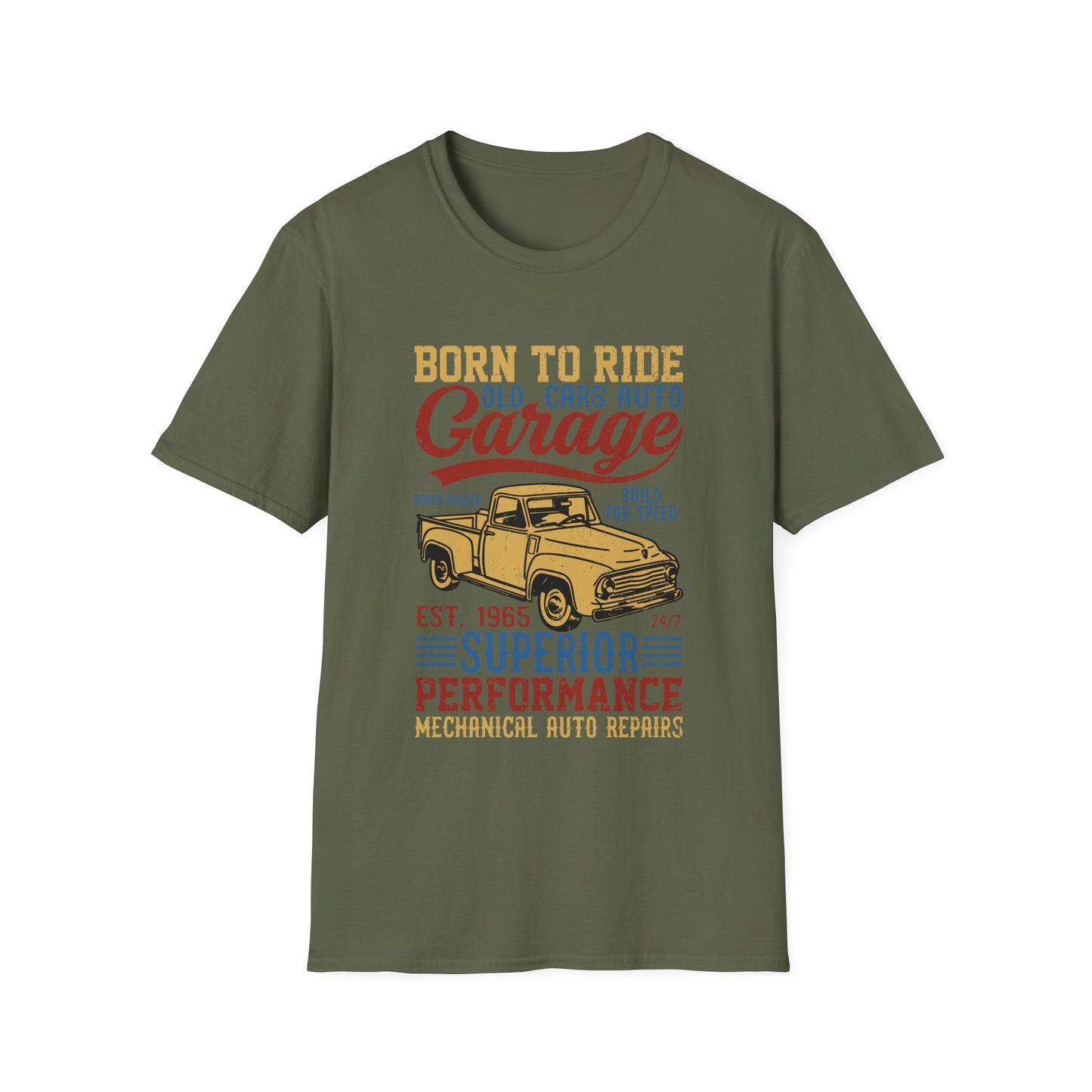 Unisex T-Shirt - Auto Garage Design