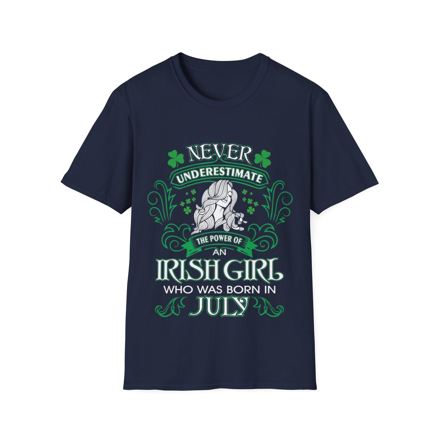 July Birthday Irish Girl - T-Shirt