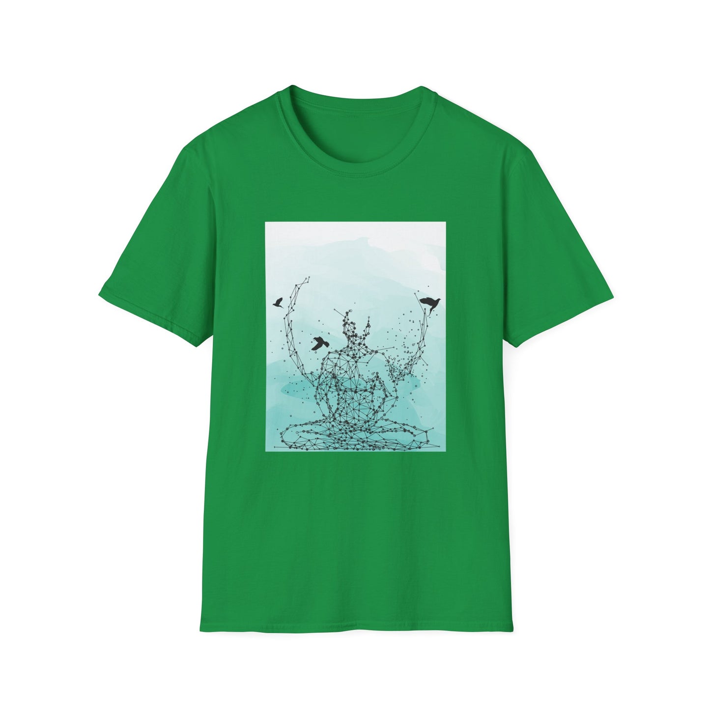 Yoga Pose Unisex T-Shirt - Easy Pose Design