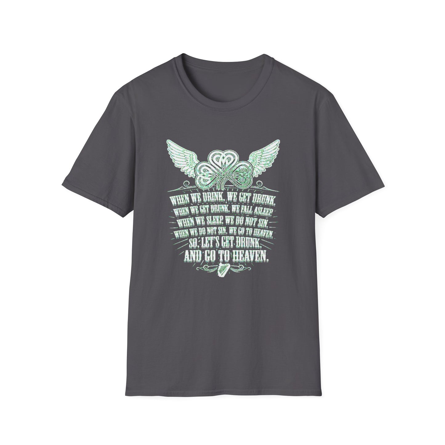 Unisex T-Shirt American Irish Roots Toast Design