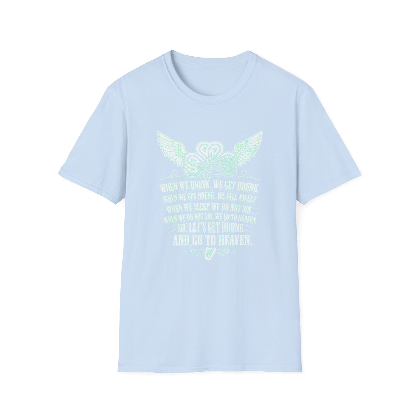 Unisex T-Shirt American Irish Roots Toast Design