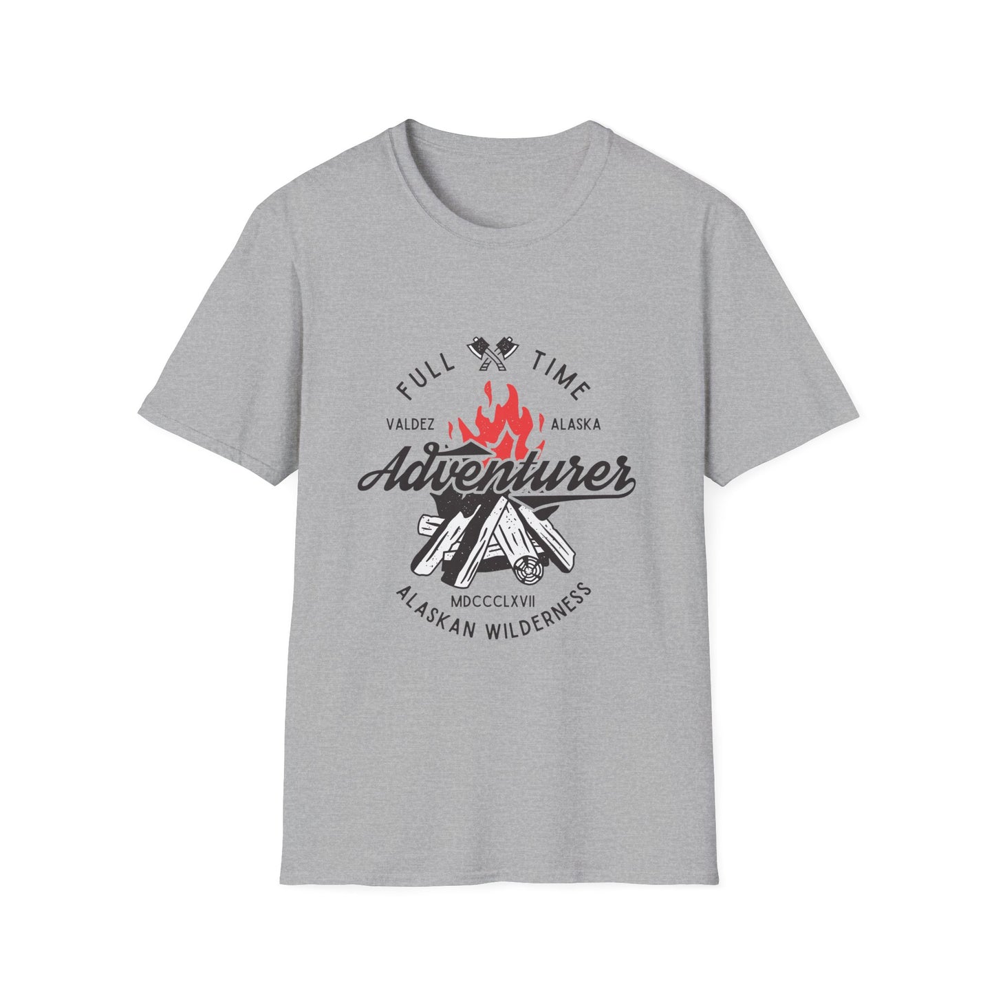 Adventure T-Shirt - Fulltime Adventurer Design