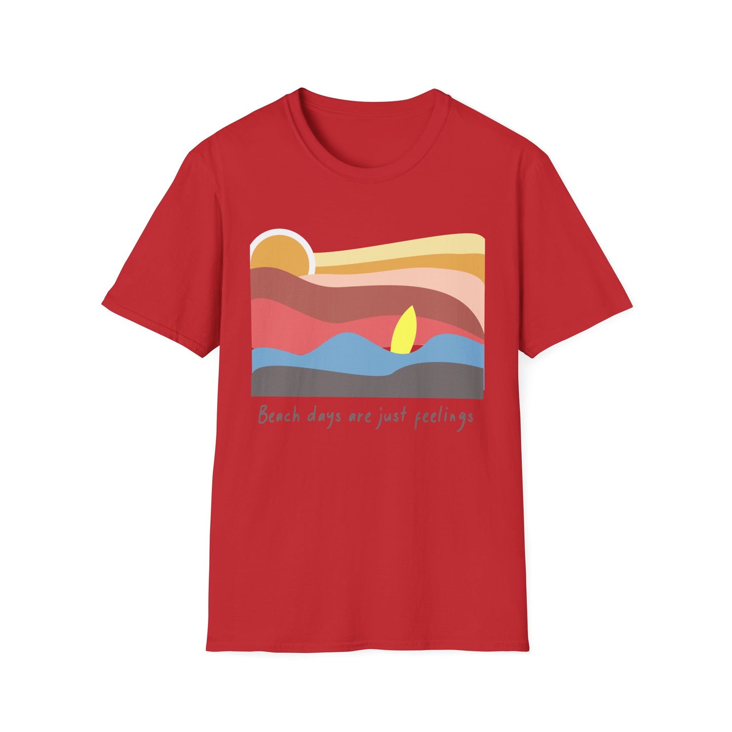 Beach Days Softstyle T-Shirt - Just Feelings