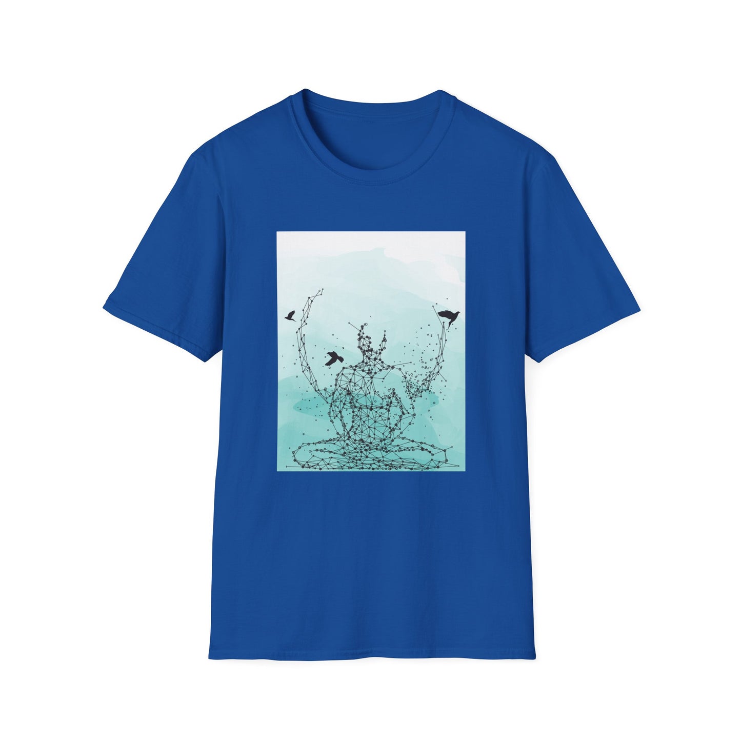 Yoga Pose Unisex T-Shirt - Easy Pose Design
