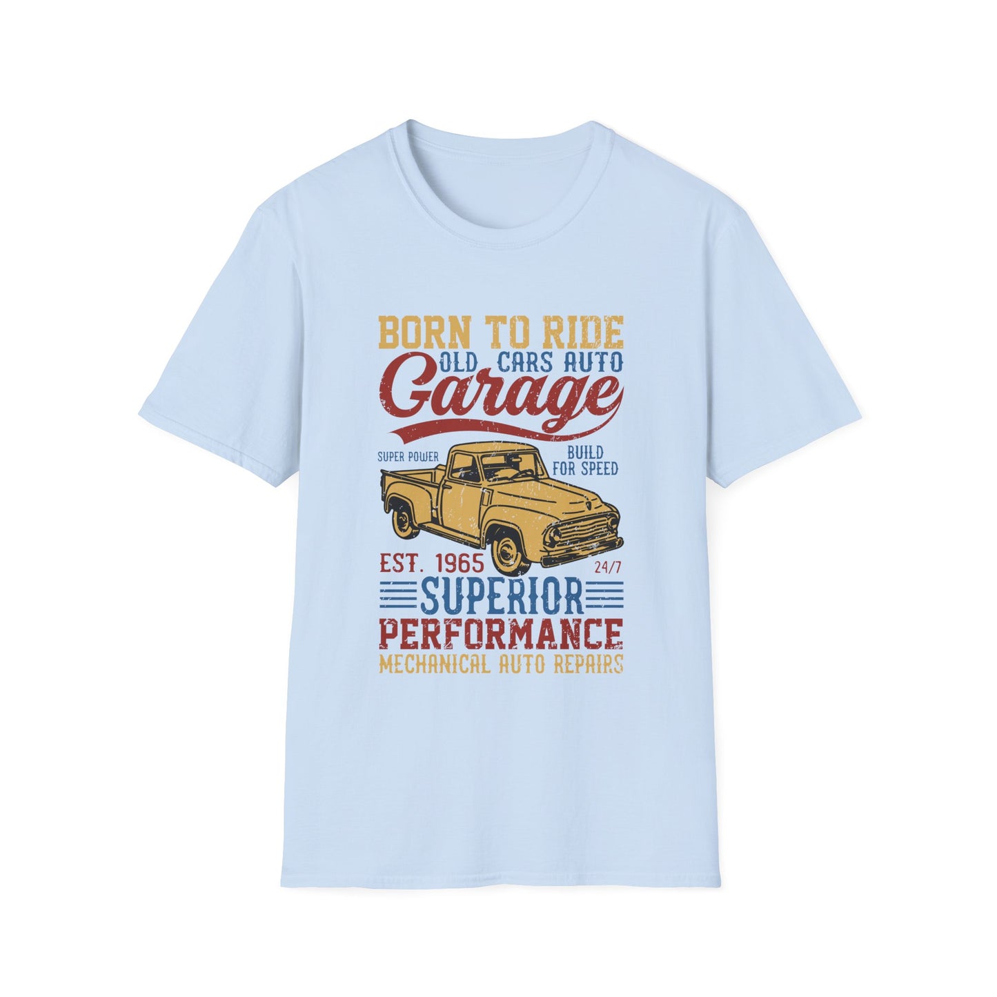 Unisex T-Shirt - Auto Garage Design
