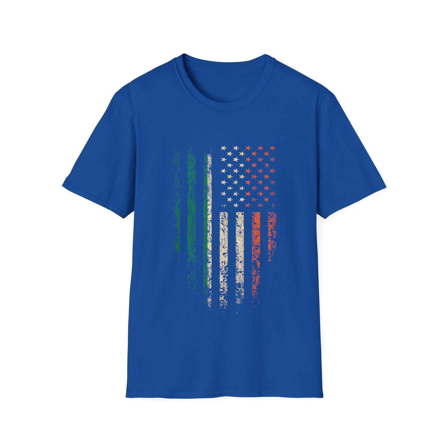 Unisex T-Shirt - American Irish Flag Design