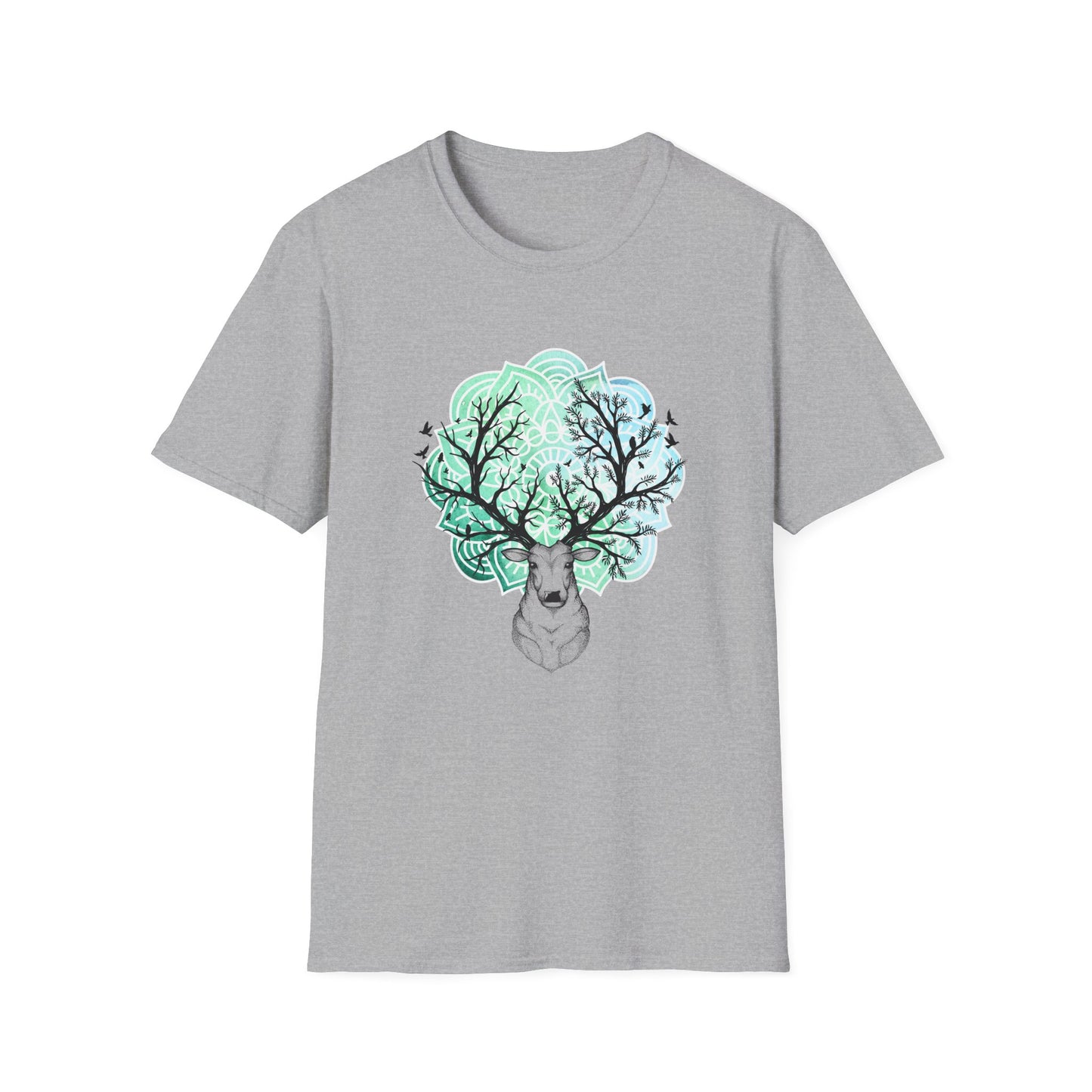 Raindeer T-Shirt - Unisex Softstyle