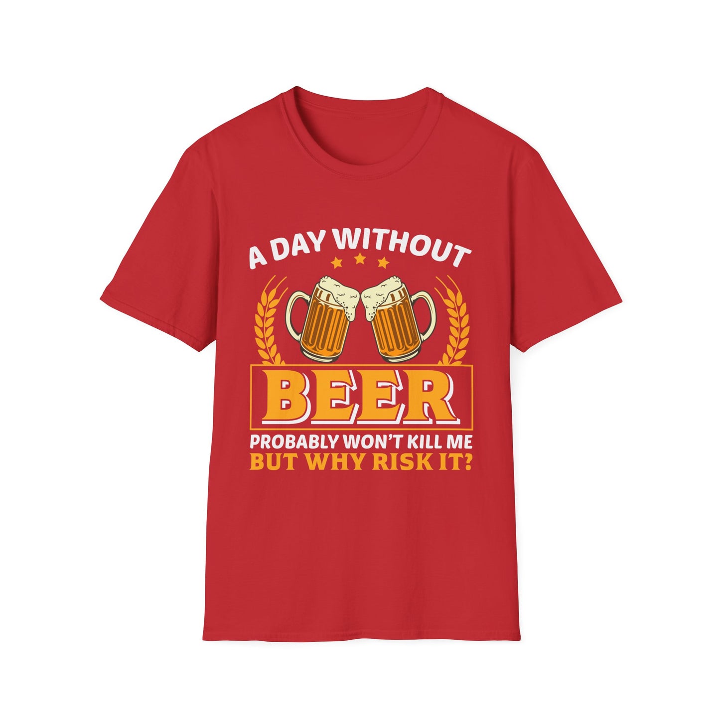 Beer Lover Unisex T-Shirt - A Day Without Beer