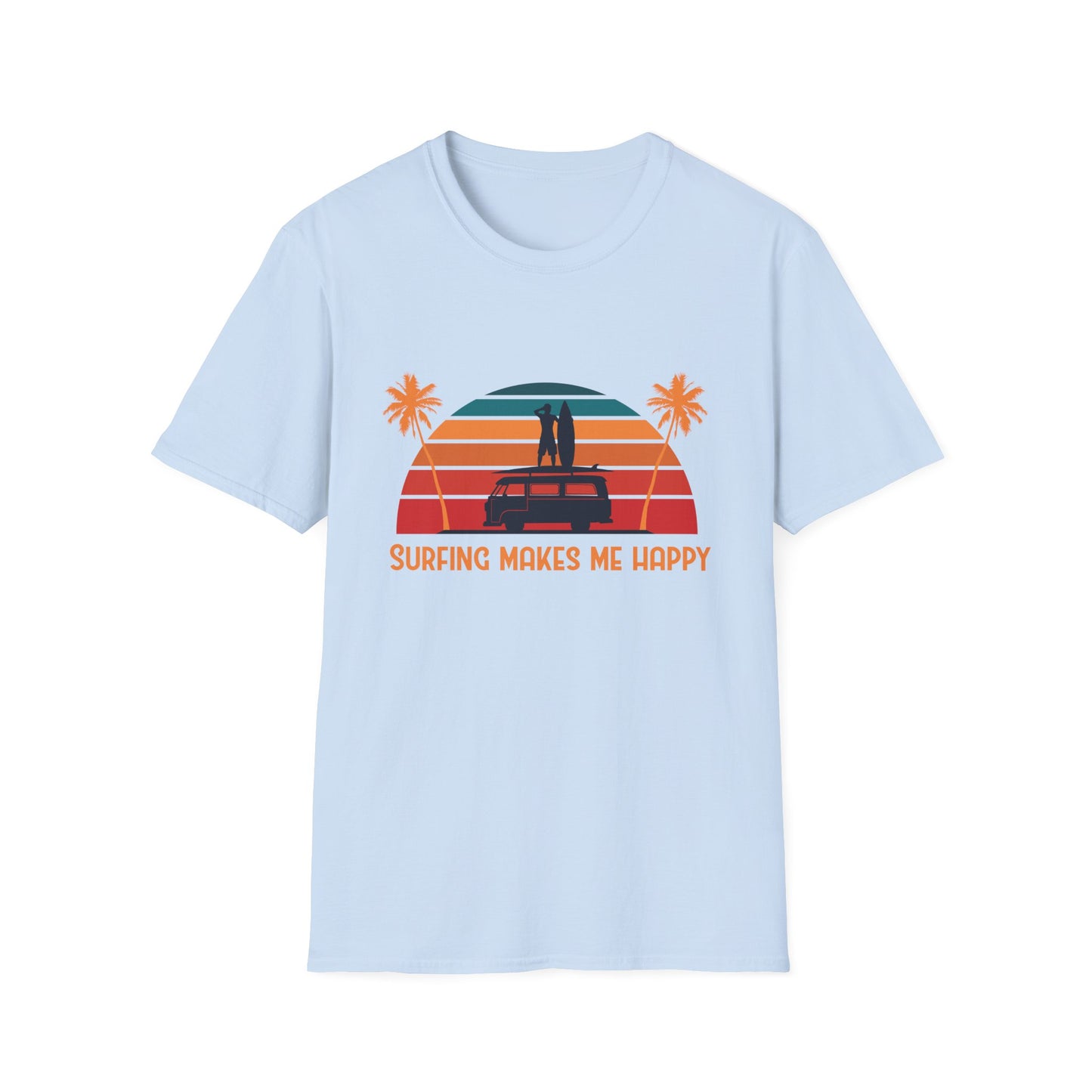 Surfing Happiness T-Shirt