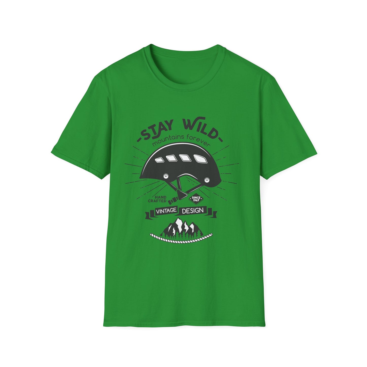 Stay Wild T-Shirt - Unisex Softstyle Tee for Nature Lovers