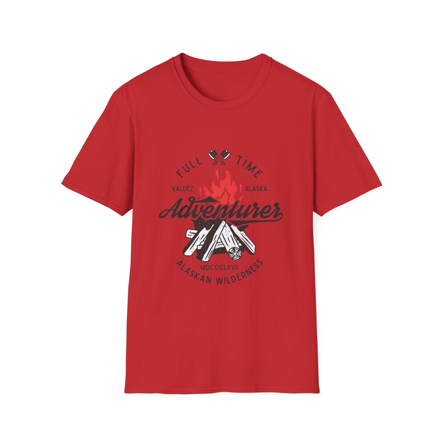Adventure T-Shirt - Fulltime Adventurer Design