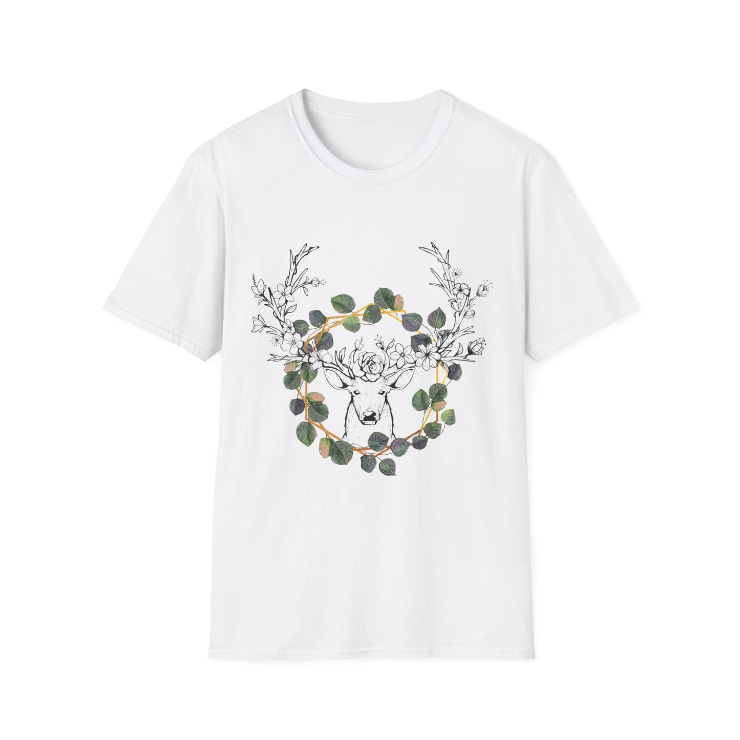 Horns Graphic Tee | Unisex Softstyle T-Shirt