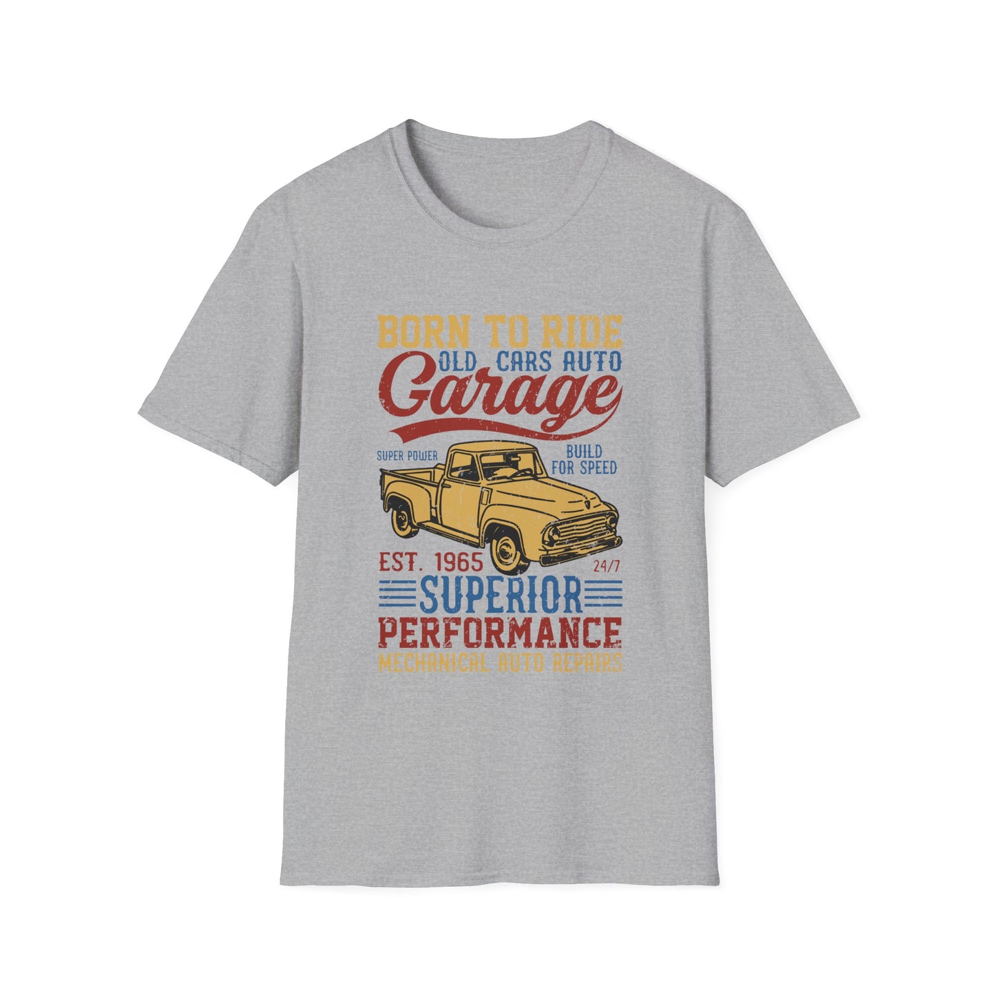 Unisex T-Shirt - Auto Garage Design