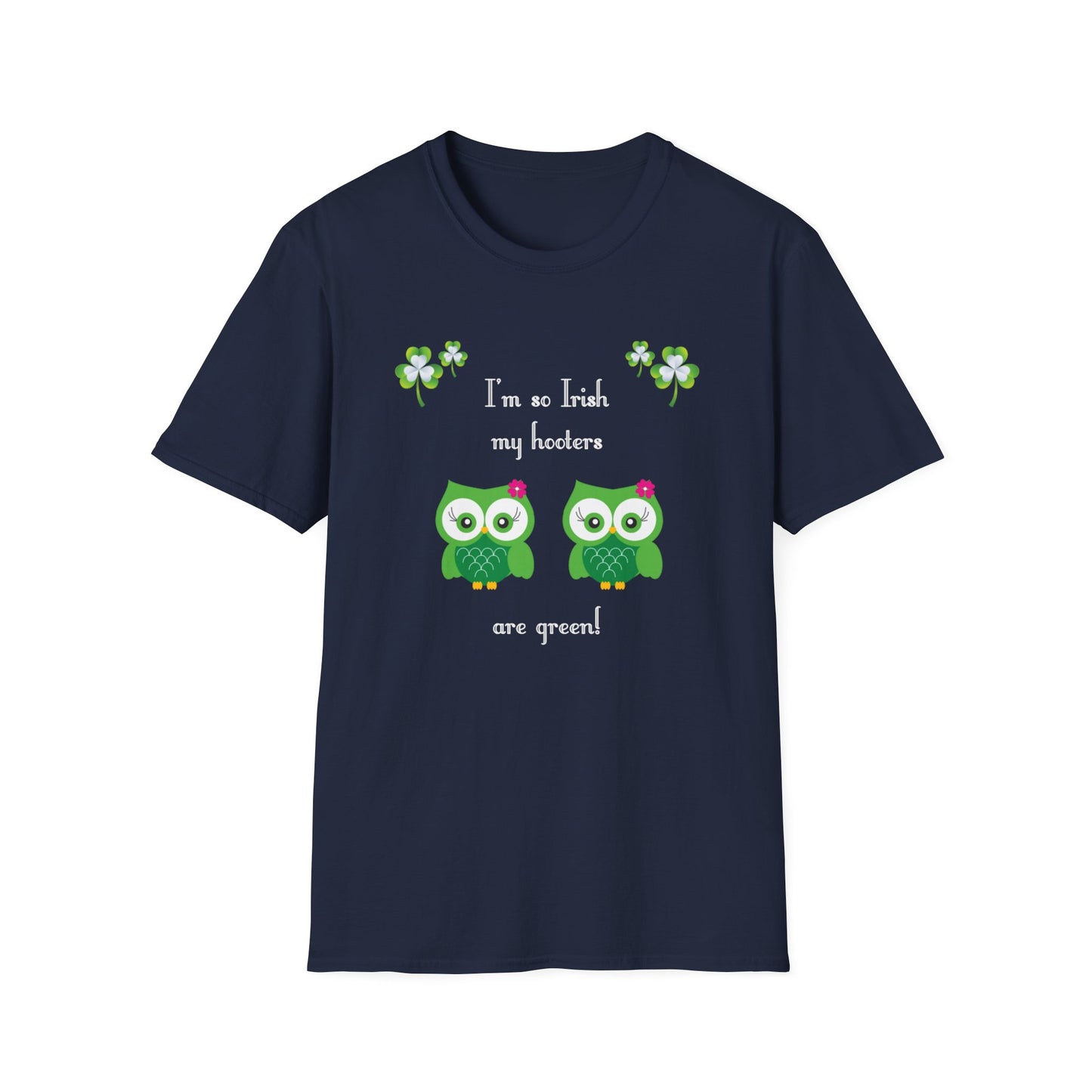 Irish Hooters Unisex T-Shirt - St. Patrick's Day Green Design