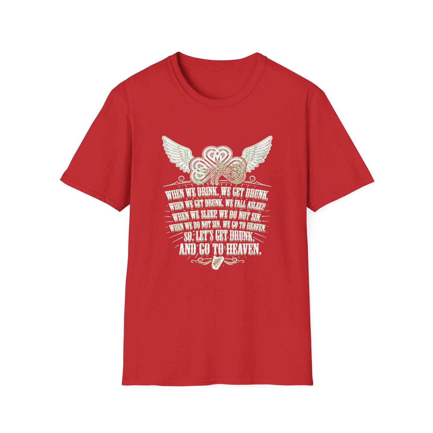 Unisex T-Shirt American Irish Roots Toast Design