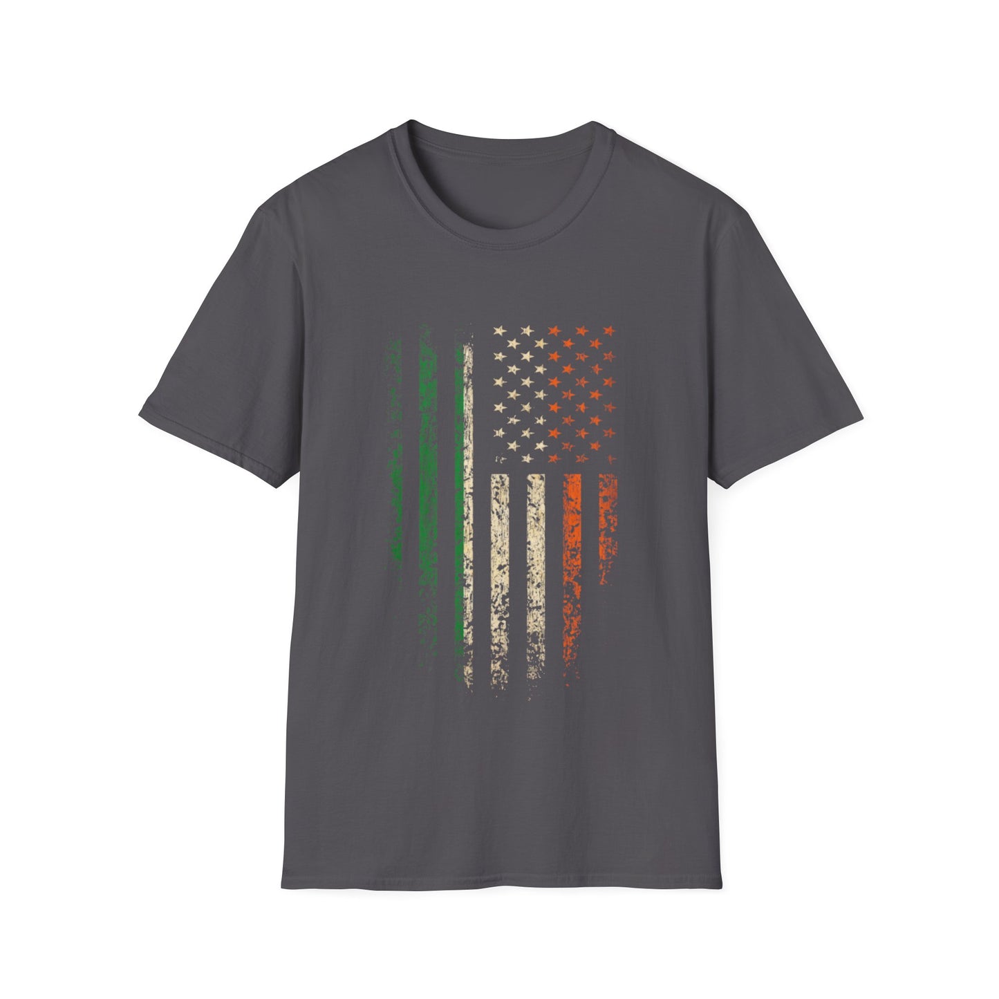 Unisex T-Shirt - American Irish Flag Design