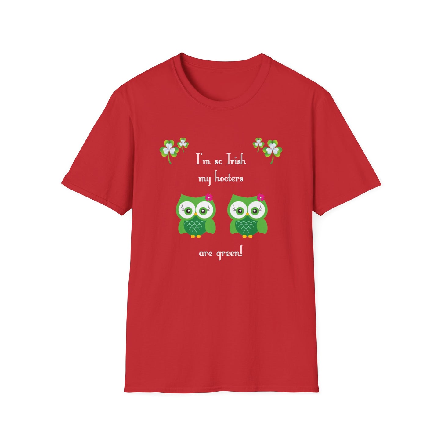 Irish Hooters Unisex T-Shirt - St. Patrick's Day Green Design